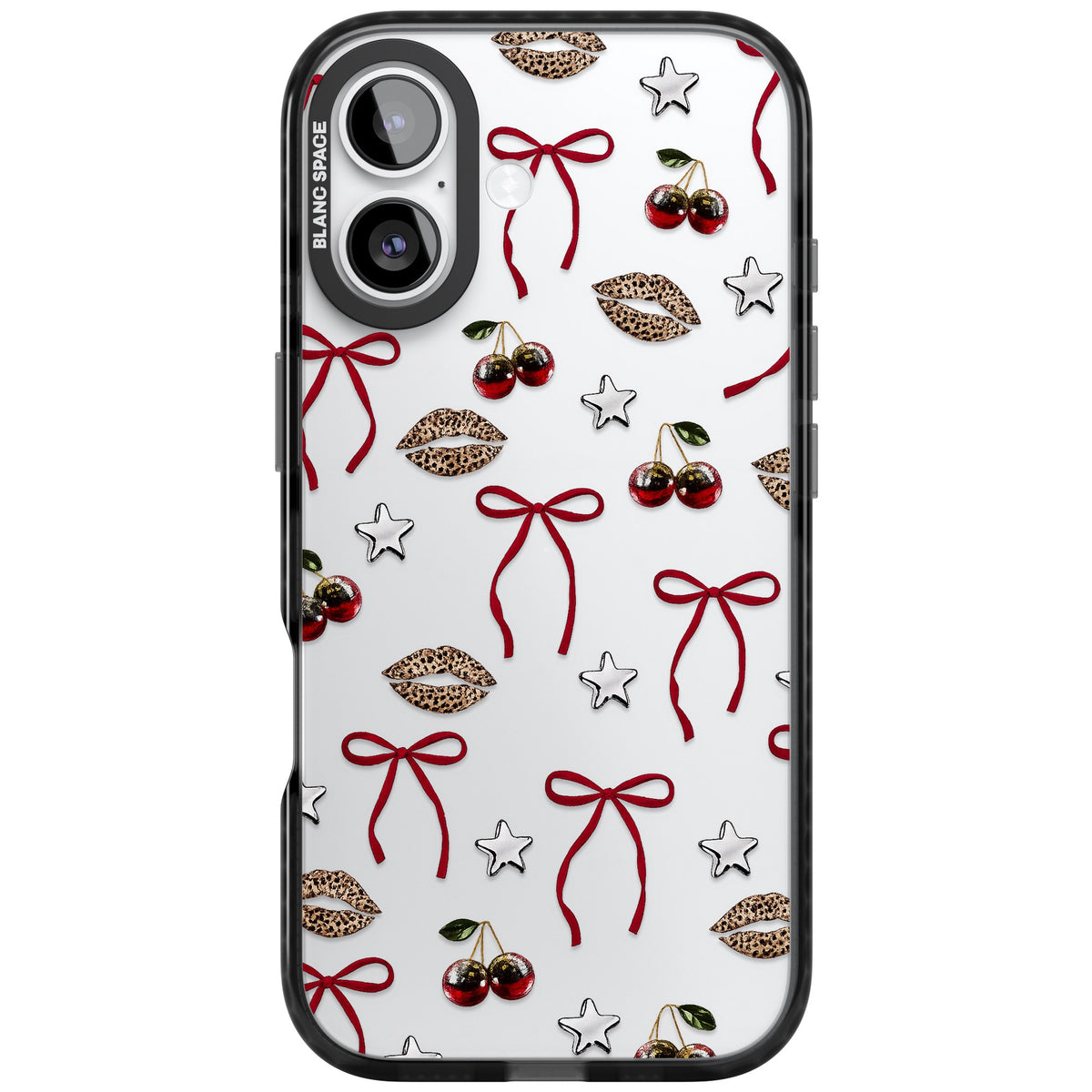 Starlet iPhone 16 / iPhone 16 Plus / iPhone 17 Impact Black Phone Case front