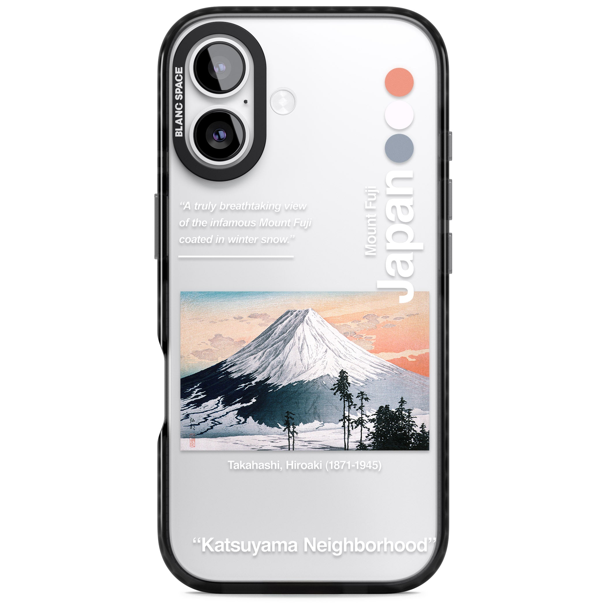 Katsuyama Neighborhood iPhone 17 Impact Black Phone Case