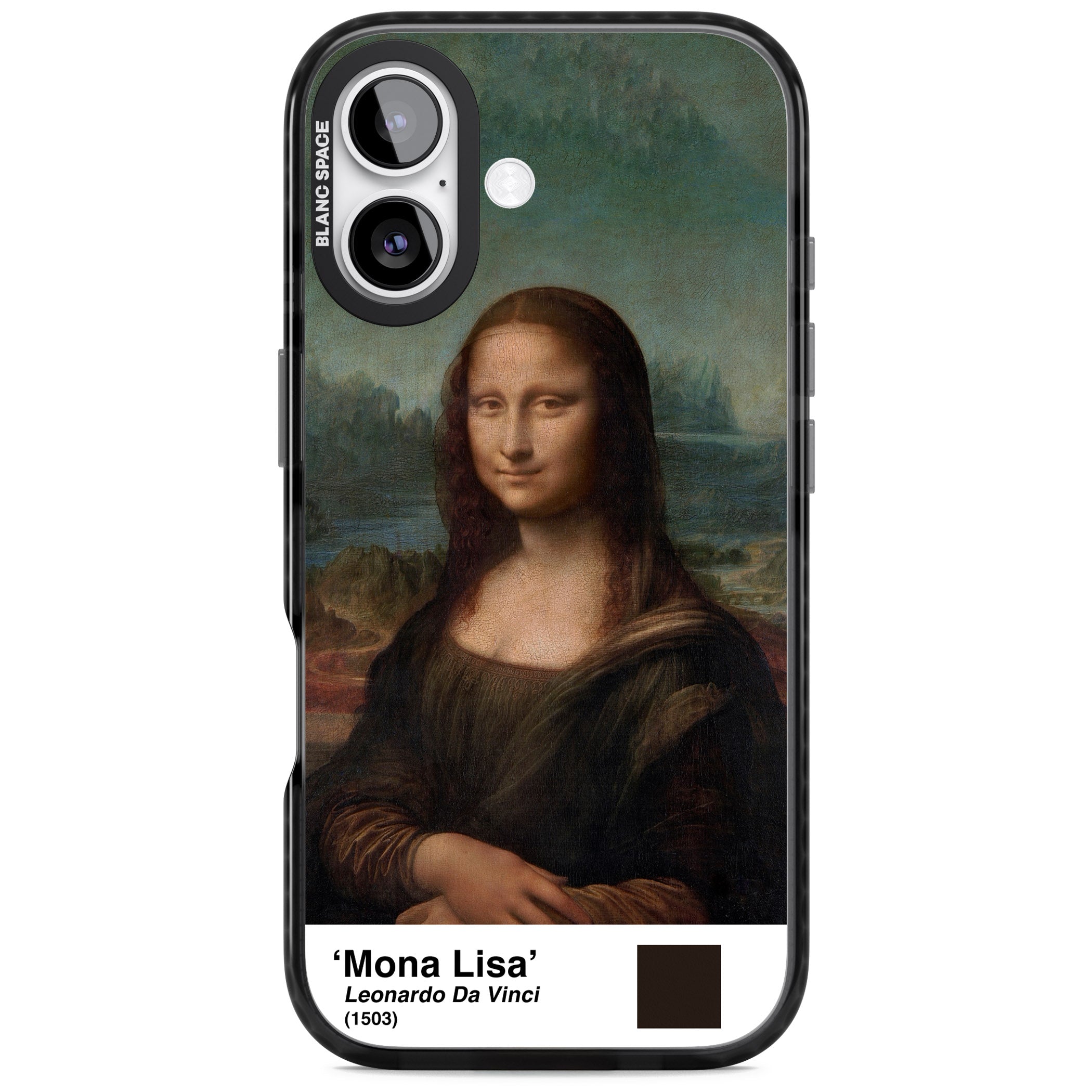 Mona Lisa iPhone 17 Impact Black Phone Case