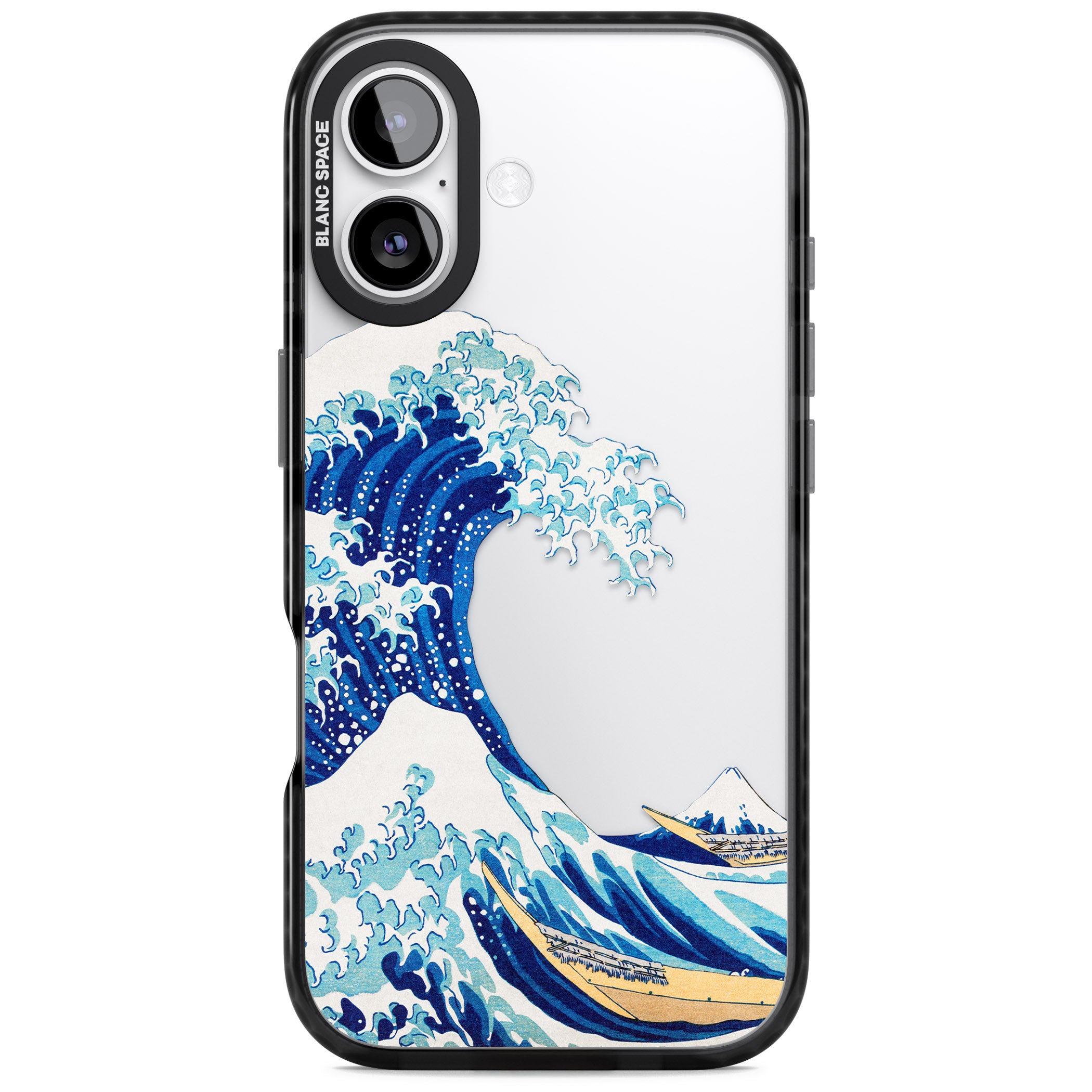 The Great Wave Of Kanagawa iPhone 17 Impact Black Phone Case