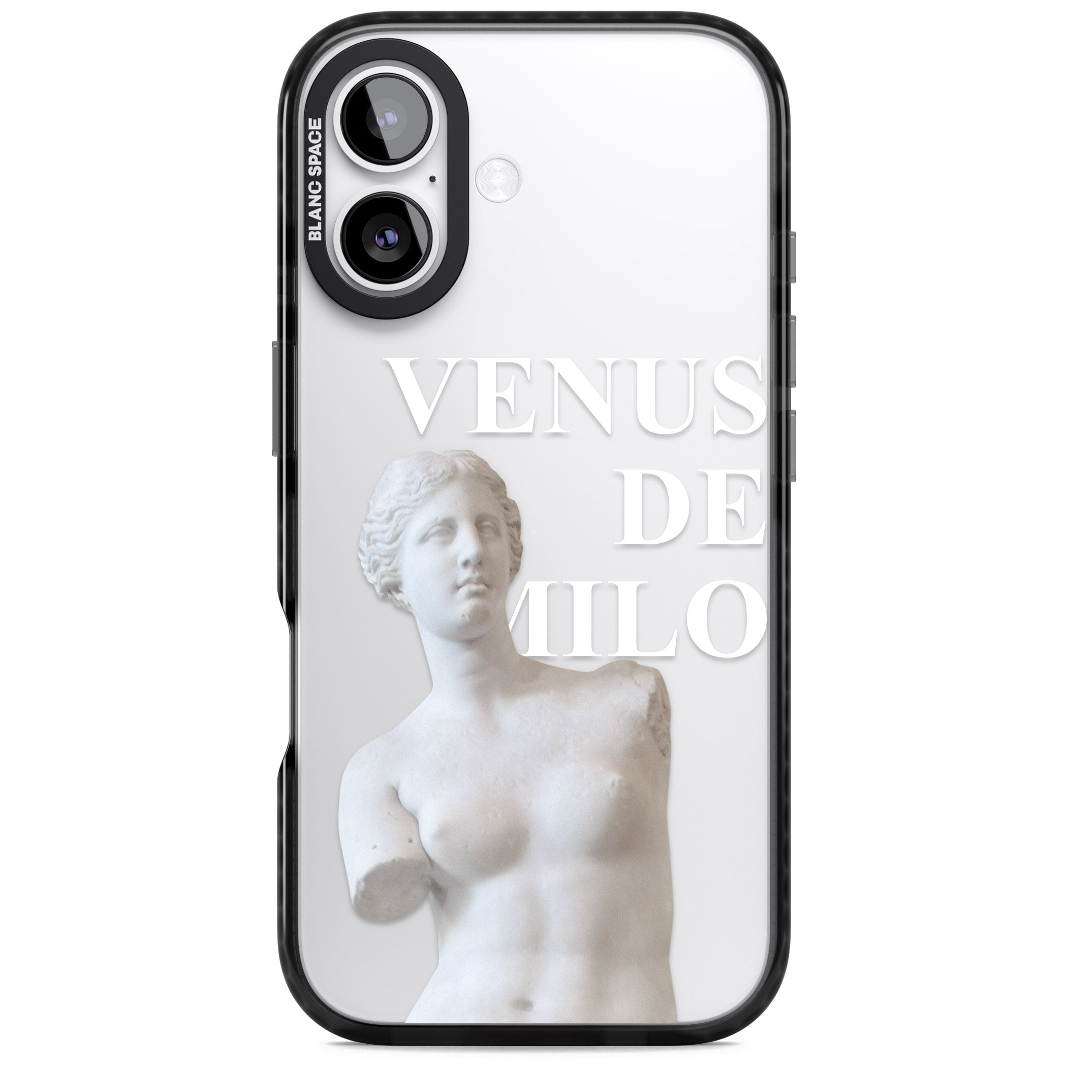 Venus De Milo Cutout iPhone 17 Impact Black Phone Case