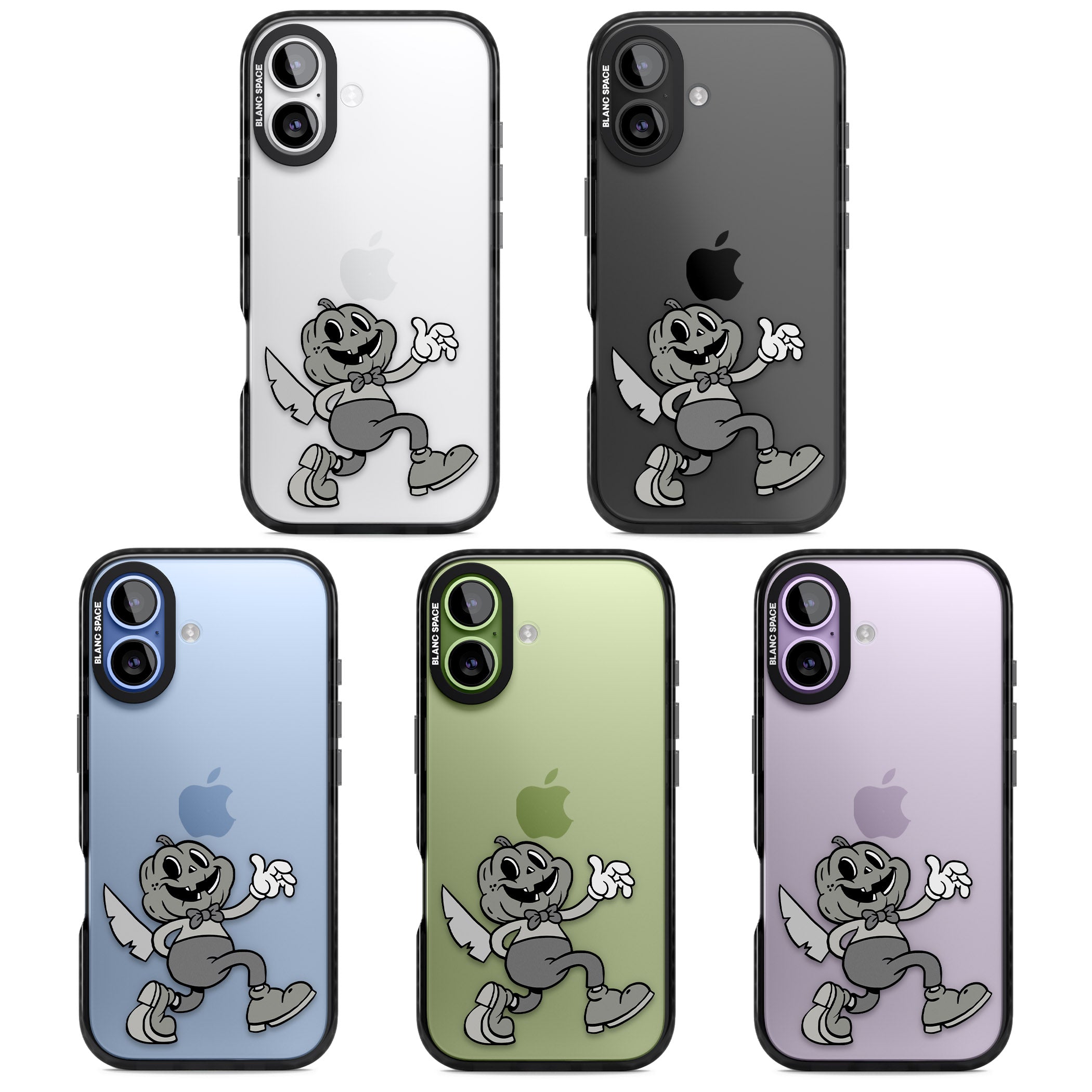 Jack O' Slasher iPhone 17 Impact Black Phone Case APT Impact Protection