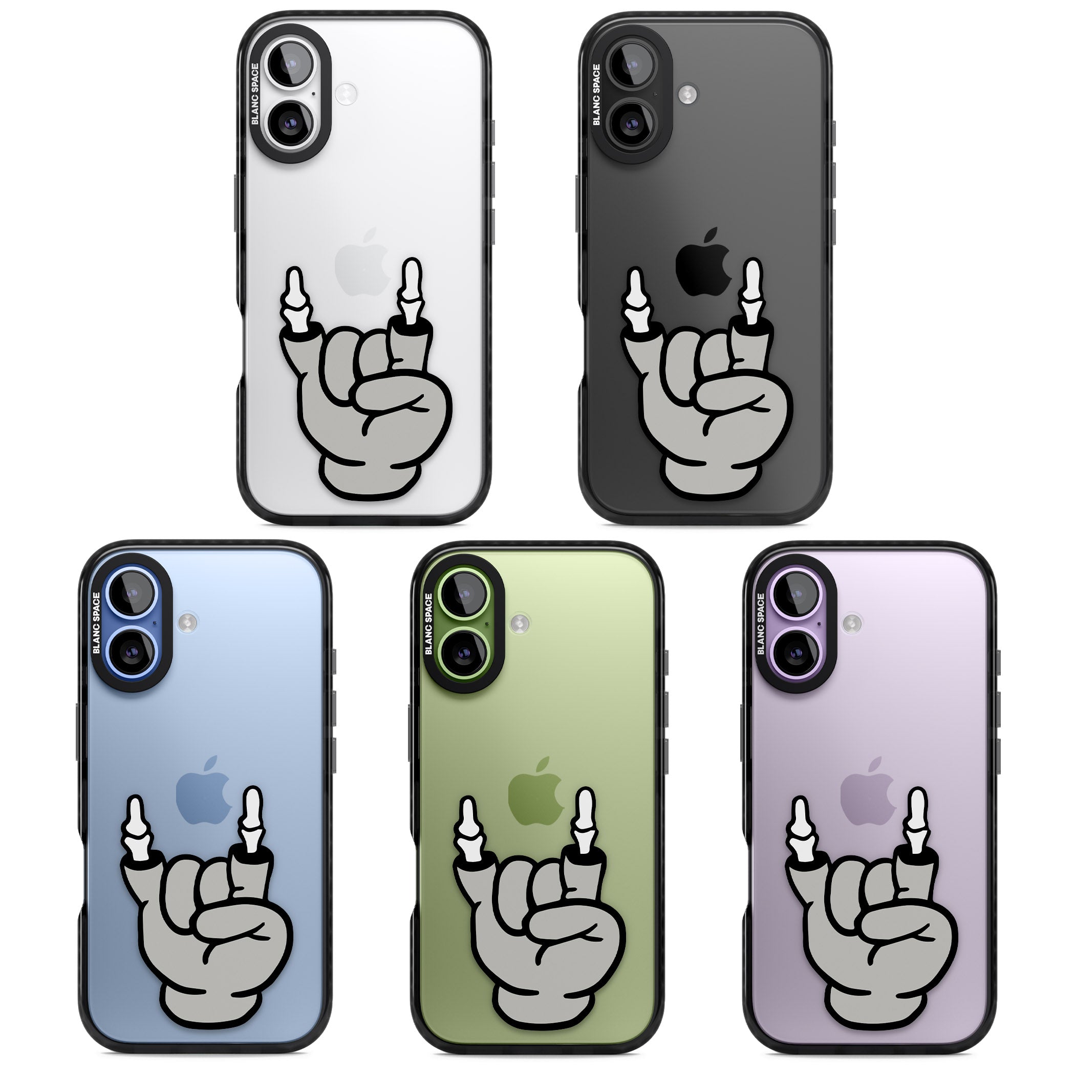Rock 'Til You Drop iPhone 17 Impact Black Phone Case APT Impact Protection
