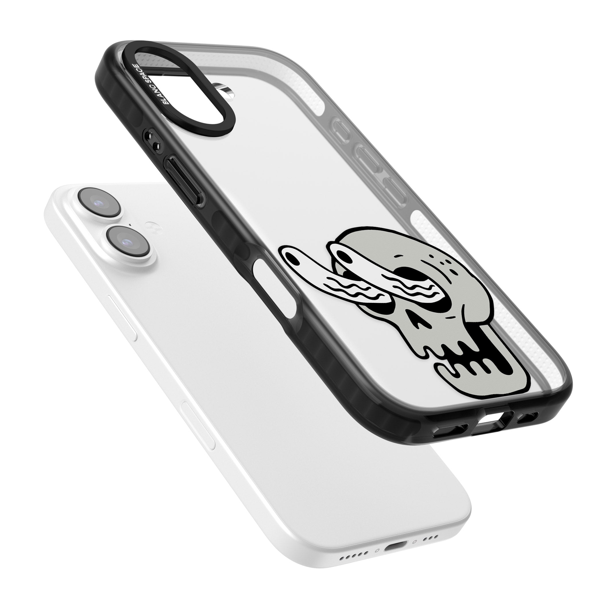 Skull Eyes iPhone 17 Impact Black Phone Case Colours