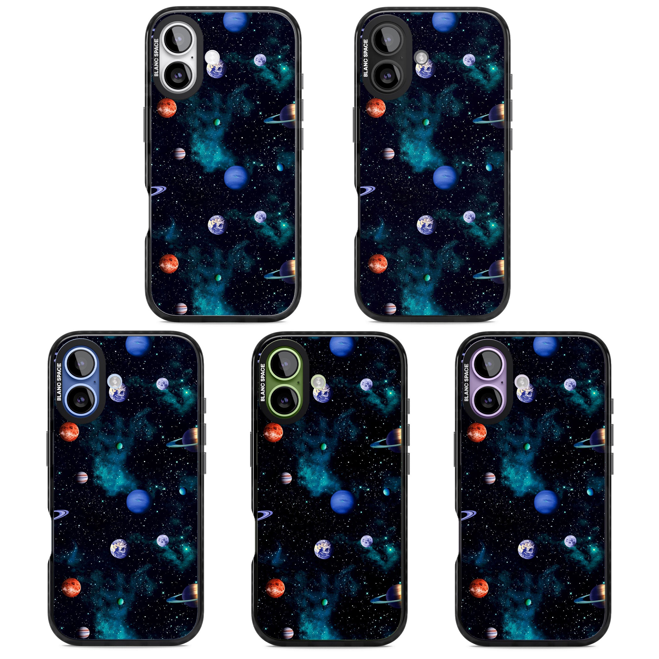 Deep Space iPhone 17 Impact Black Phone Case APT Impact Protection