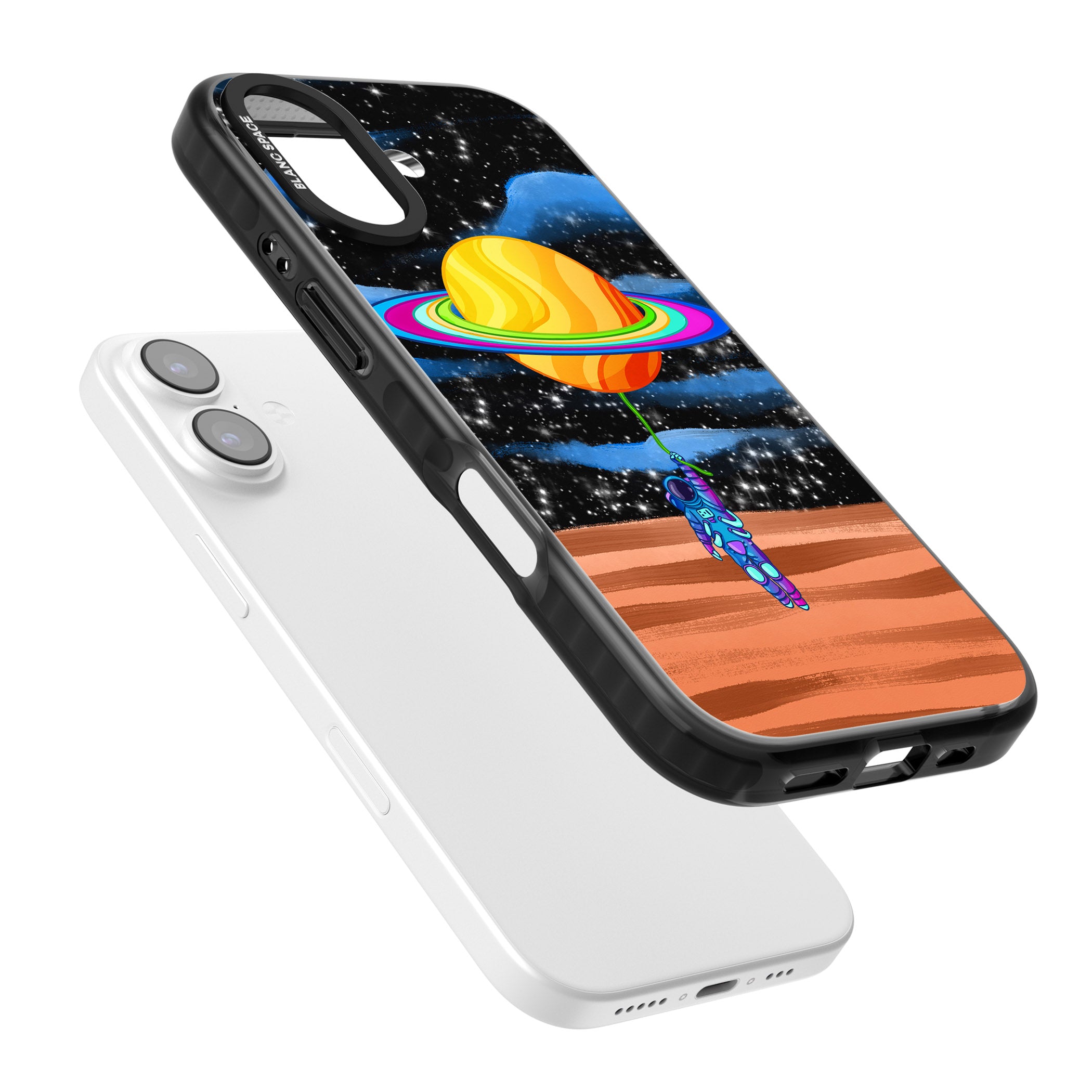 World On Helium iPhone 17 Impact Black Phone Case Colours