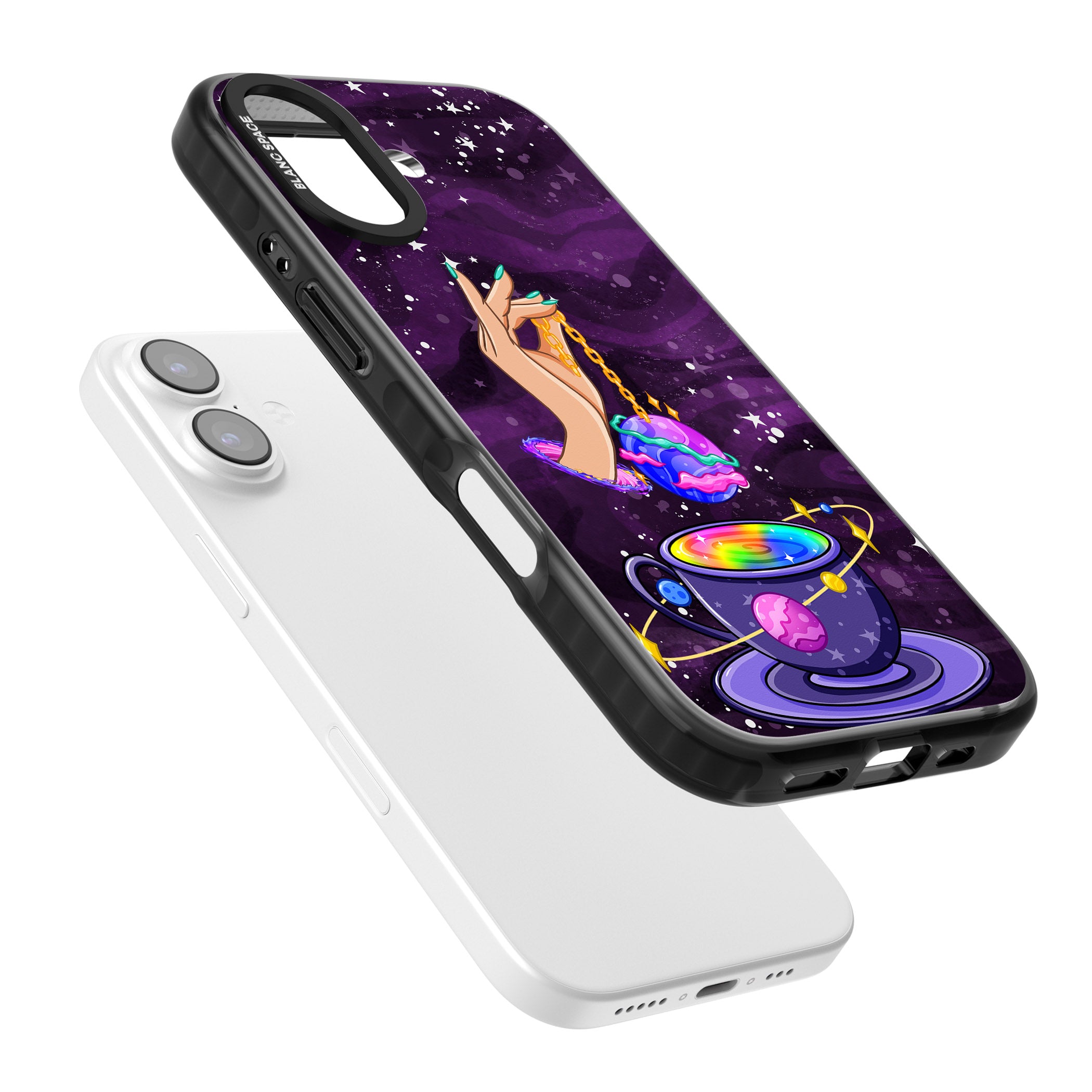 Space Tea iPhone 17 Impact Black Phone Case Colours