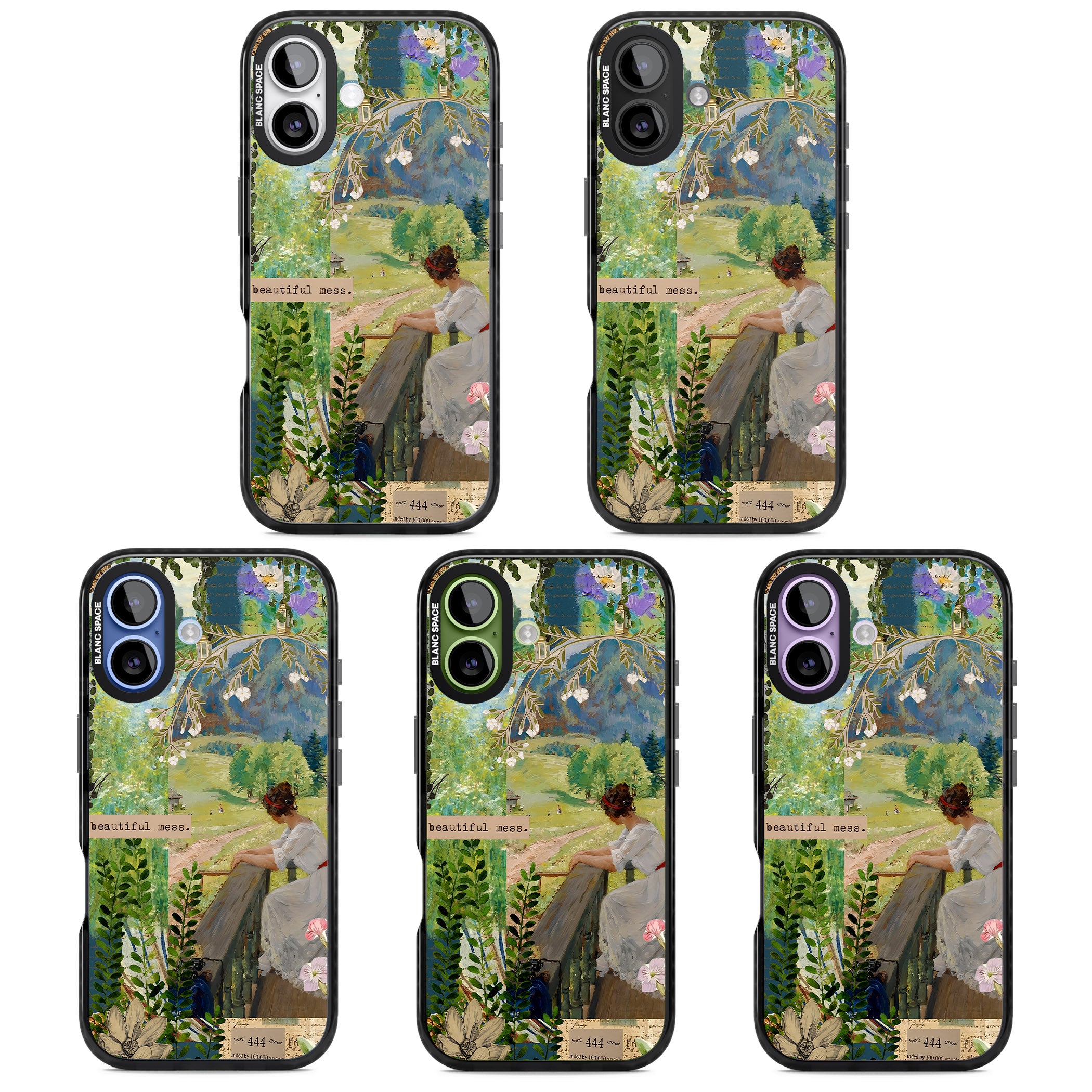 Beautiful Mess iPhone 17 Impact Black Phone Case APT Impact Protection