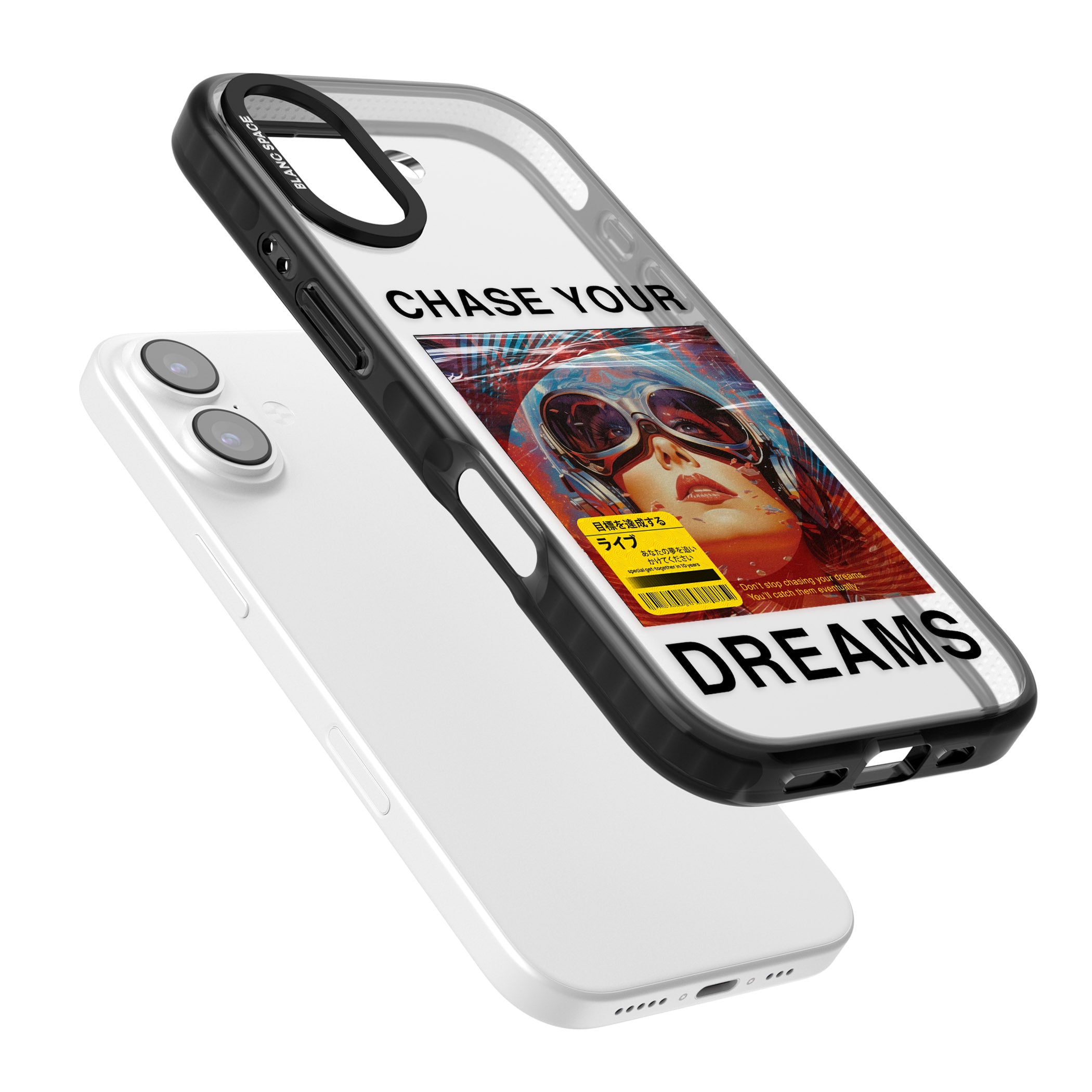 Chase Your Dreams iPhone 17 Impact Black Phone Case Colours