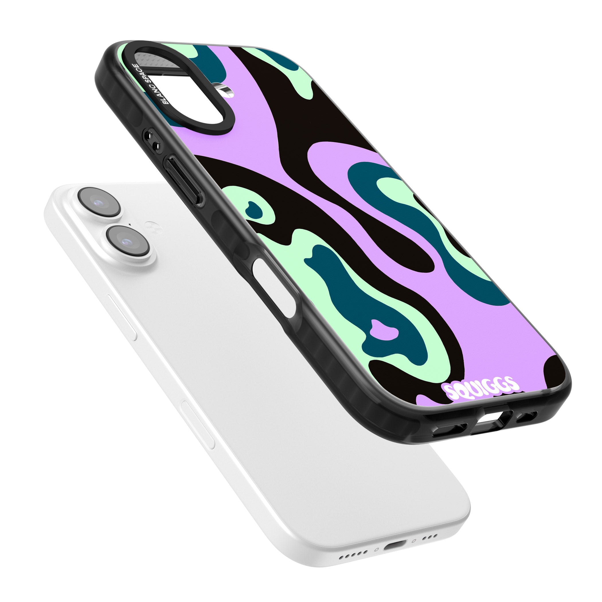 Purple River iPhone 17 Impact Black Phone Case Colours