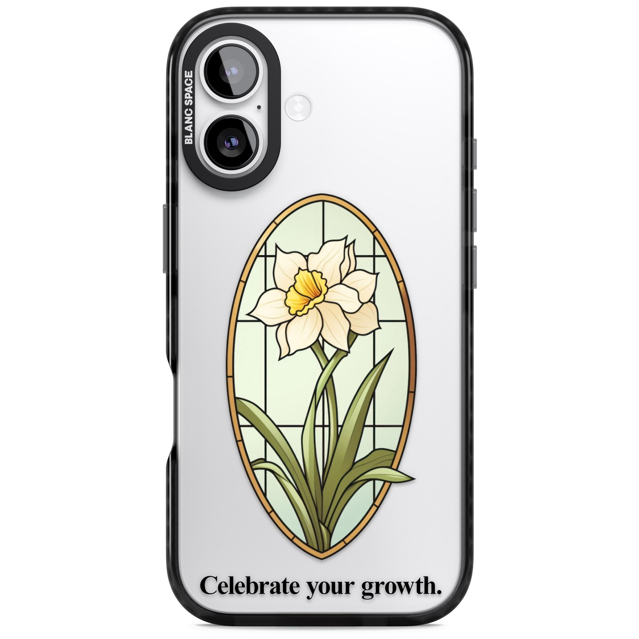 Celebrate Your Growth iPhone 17 Impact Black Phone Case