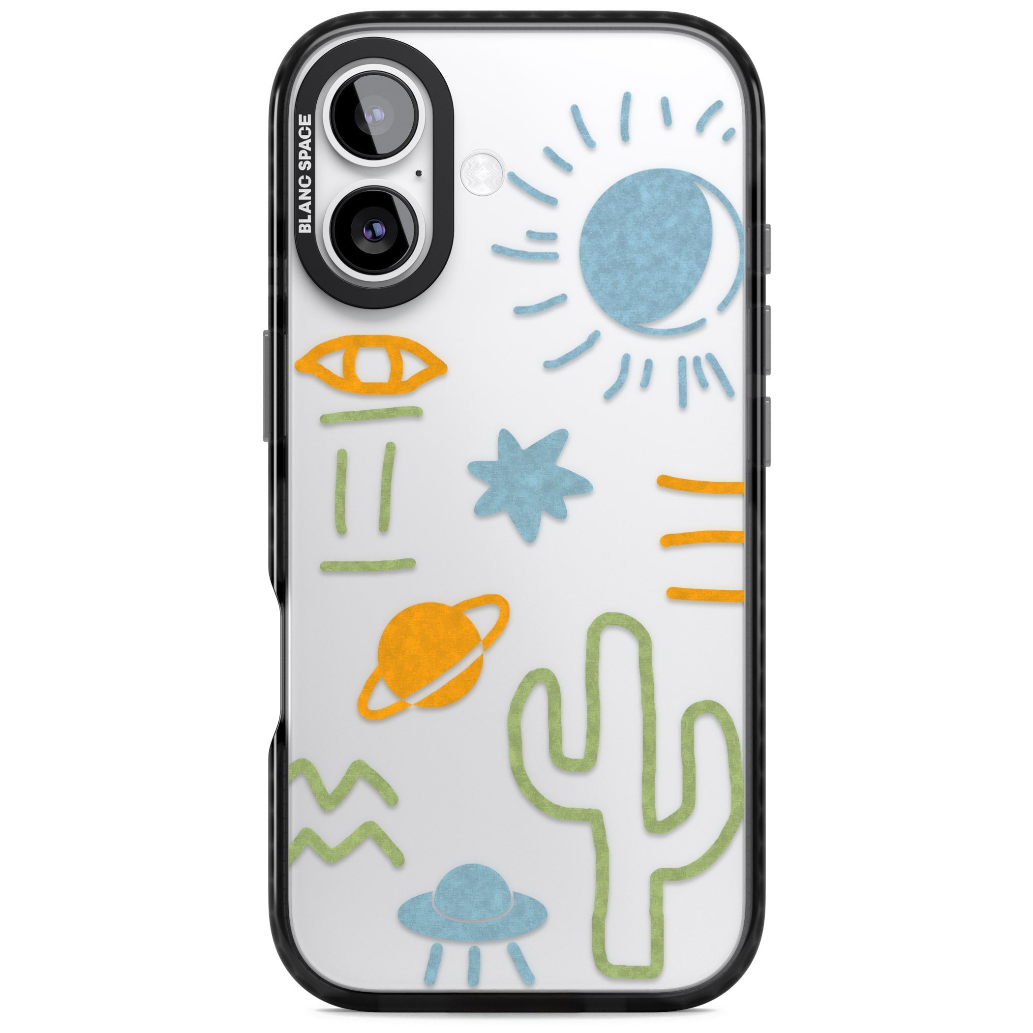 Summer Heat iPhone 17 Impact Black Phone Case