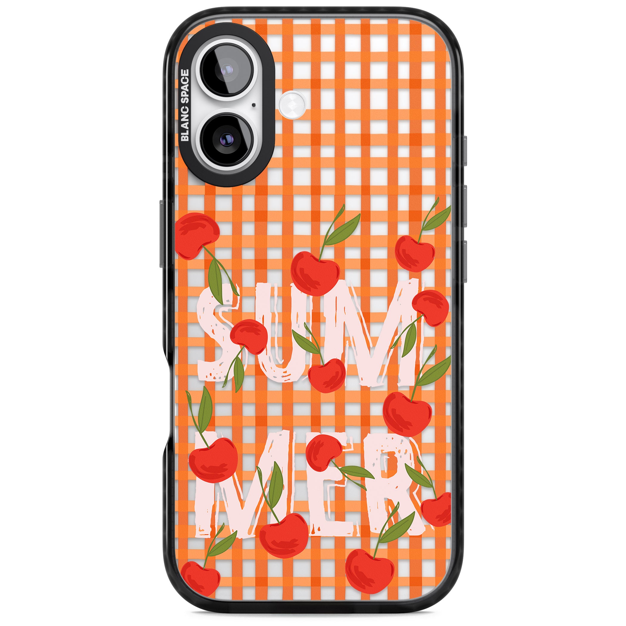 Summer Tomatoes iPhone 17 Impact Black Phone Case