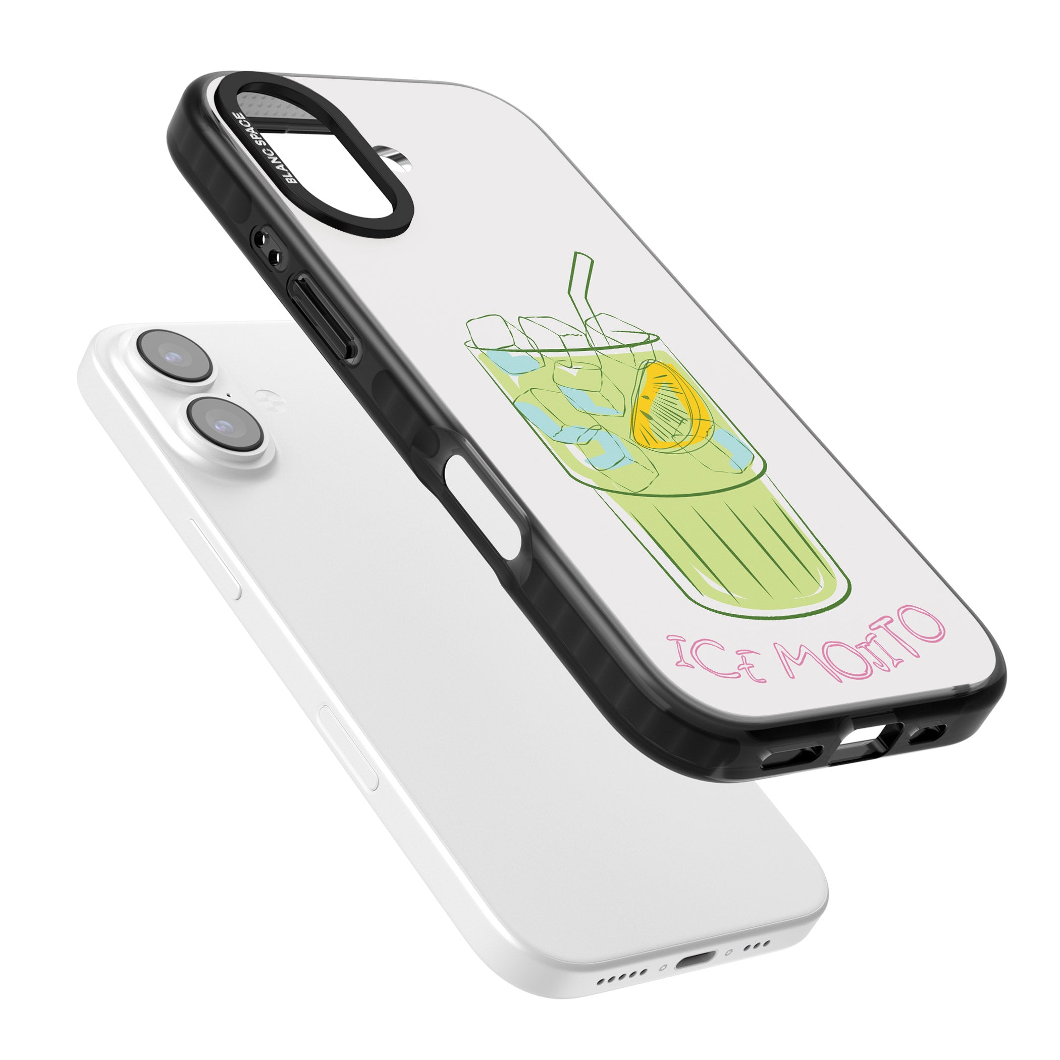 Ice Mojito iPhone 17 Impact Black Phone Case Colours
