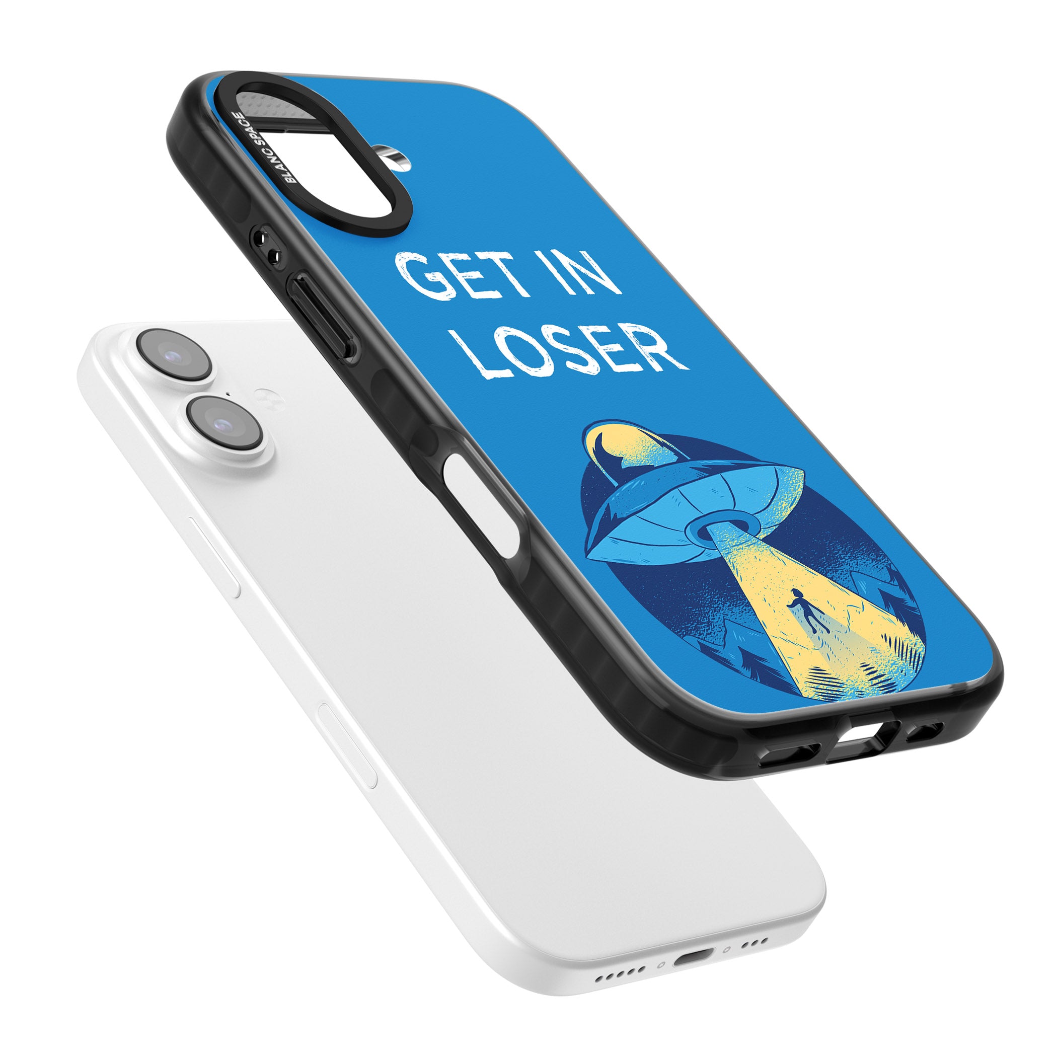 Get In Loser Ufo iPhone 17 Impact Black Phone Case Colours