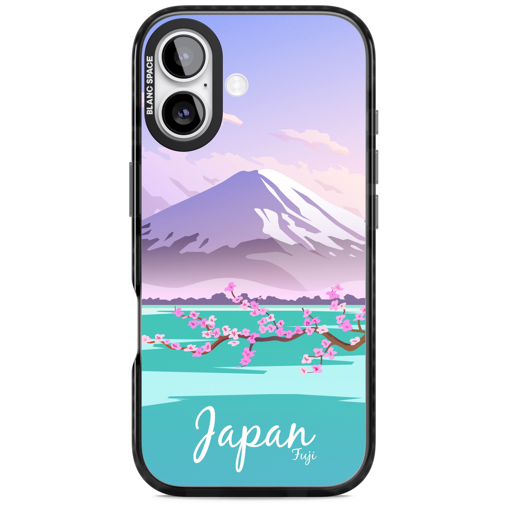 Vintage Travel Poster Japan iPhone 17 Impact Black Phone Case