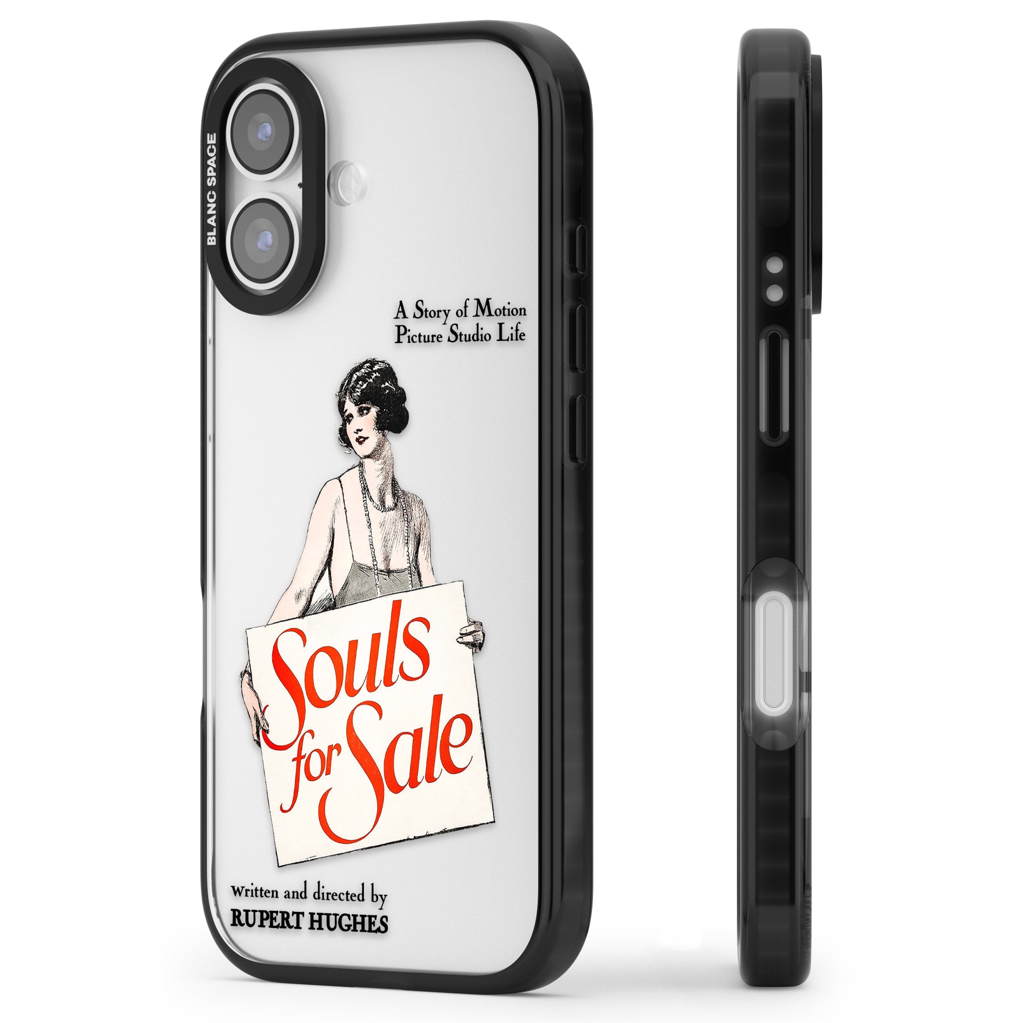 Souls For Sale Poster iPhone 17 Impact Black Phone Case Side Profile