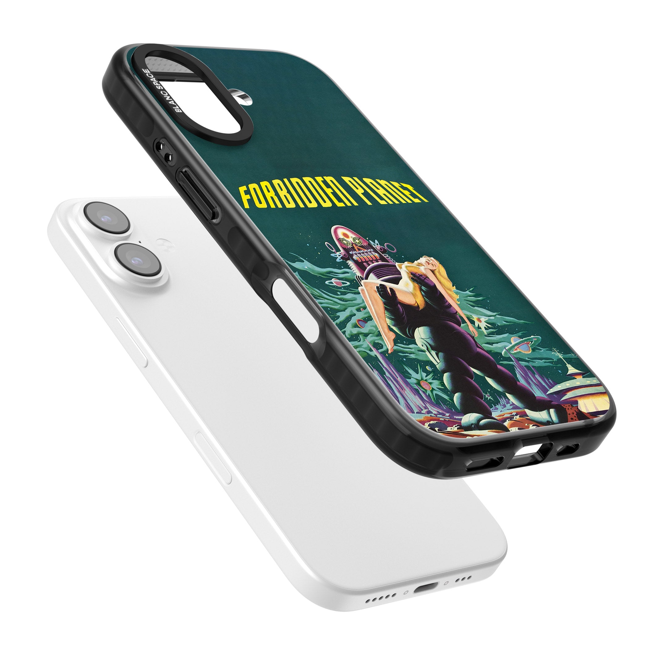 Forbidden Planet Poster iPhone 17 Impact Black Phone Case Colours
