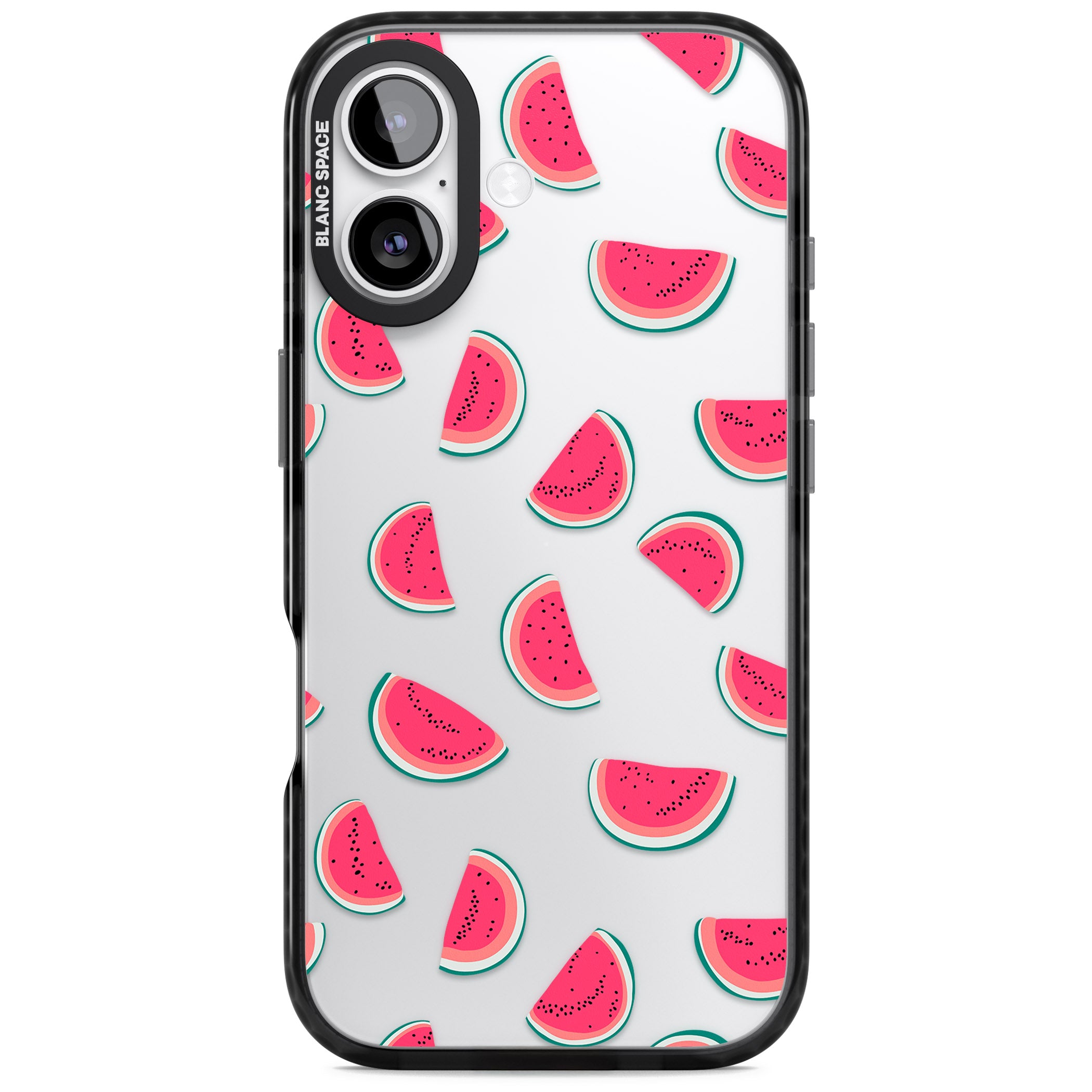 Watermelon Slices iPhone 17 Impact Black Phone Case