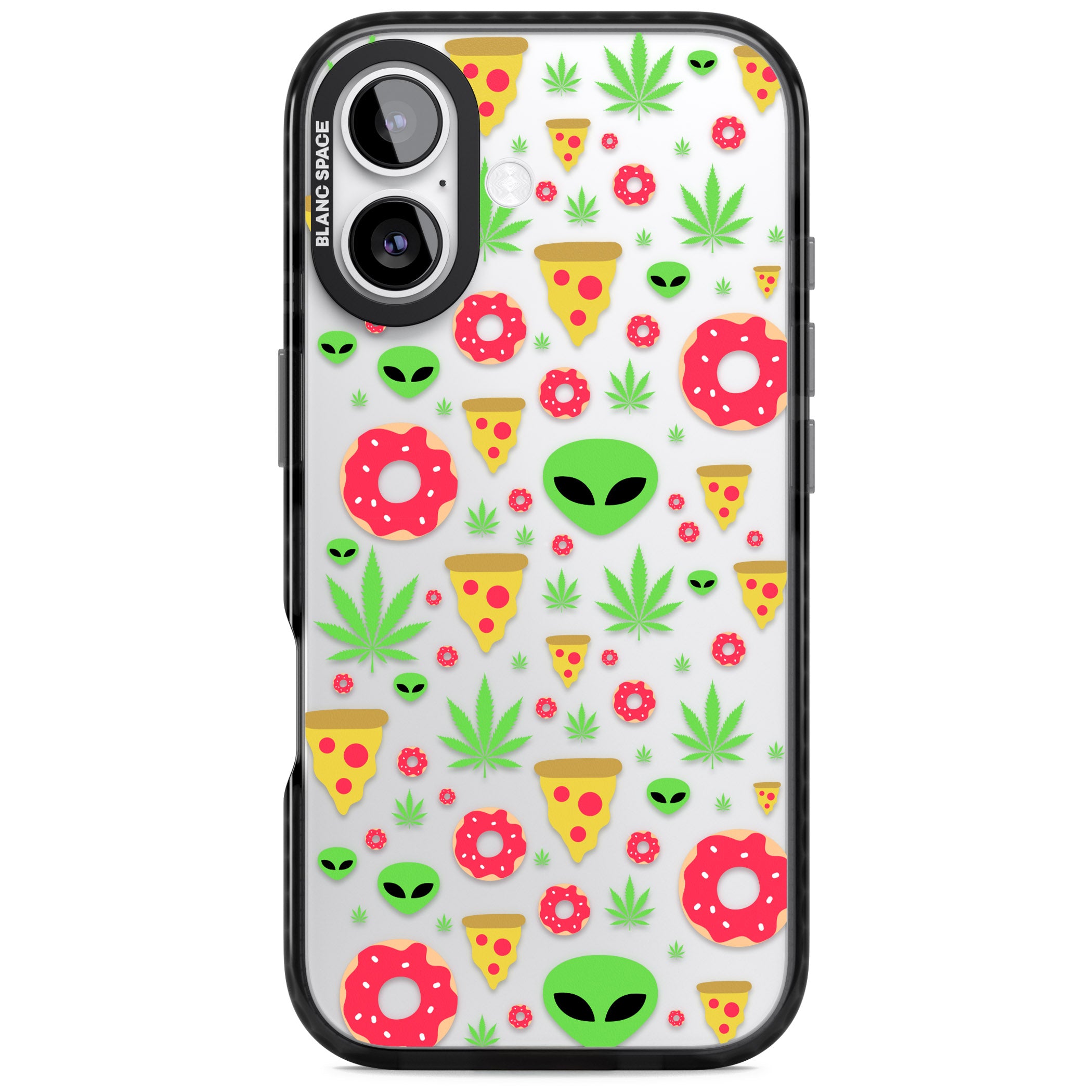Martians & Munchies iPhone 17 Impact Black Phone Case