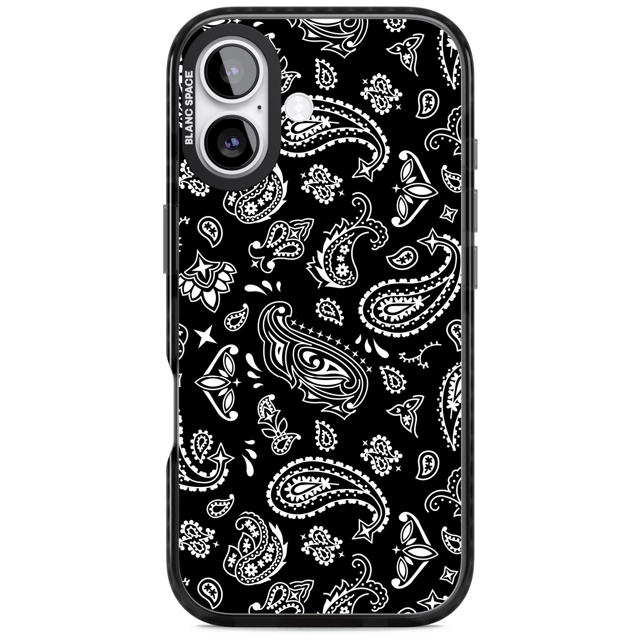 Black Bandana iPhone 17 Impact Black Phone Case