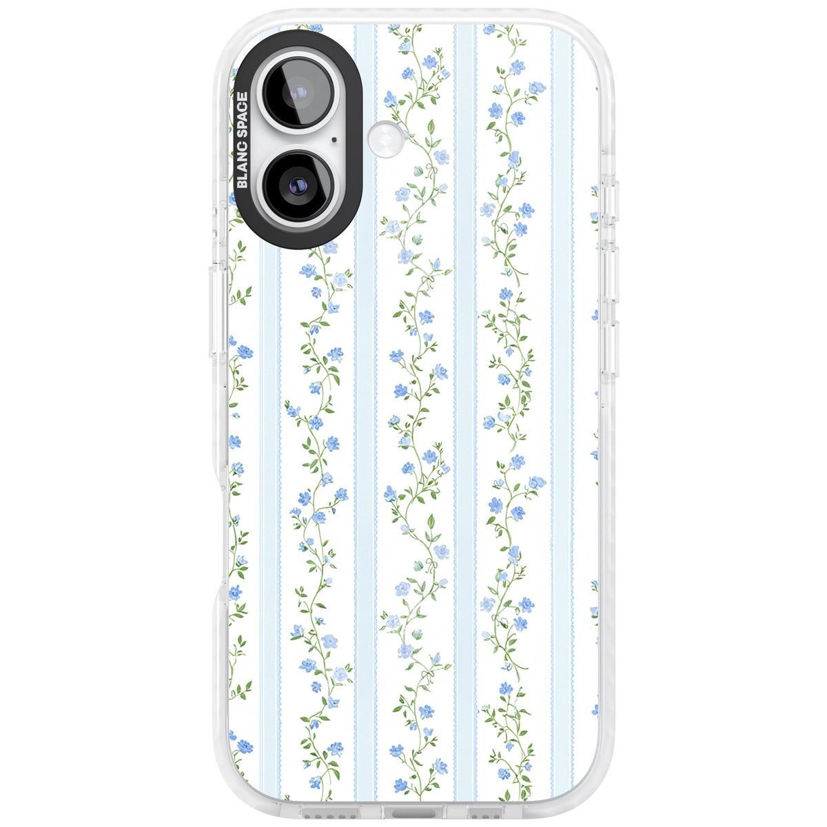 Bluebell Vine iPhone 16 / iPhone 16 Plus / iPhone 17 Impact Clear Phone Case front