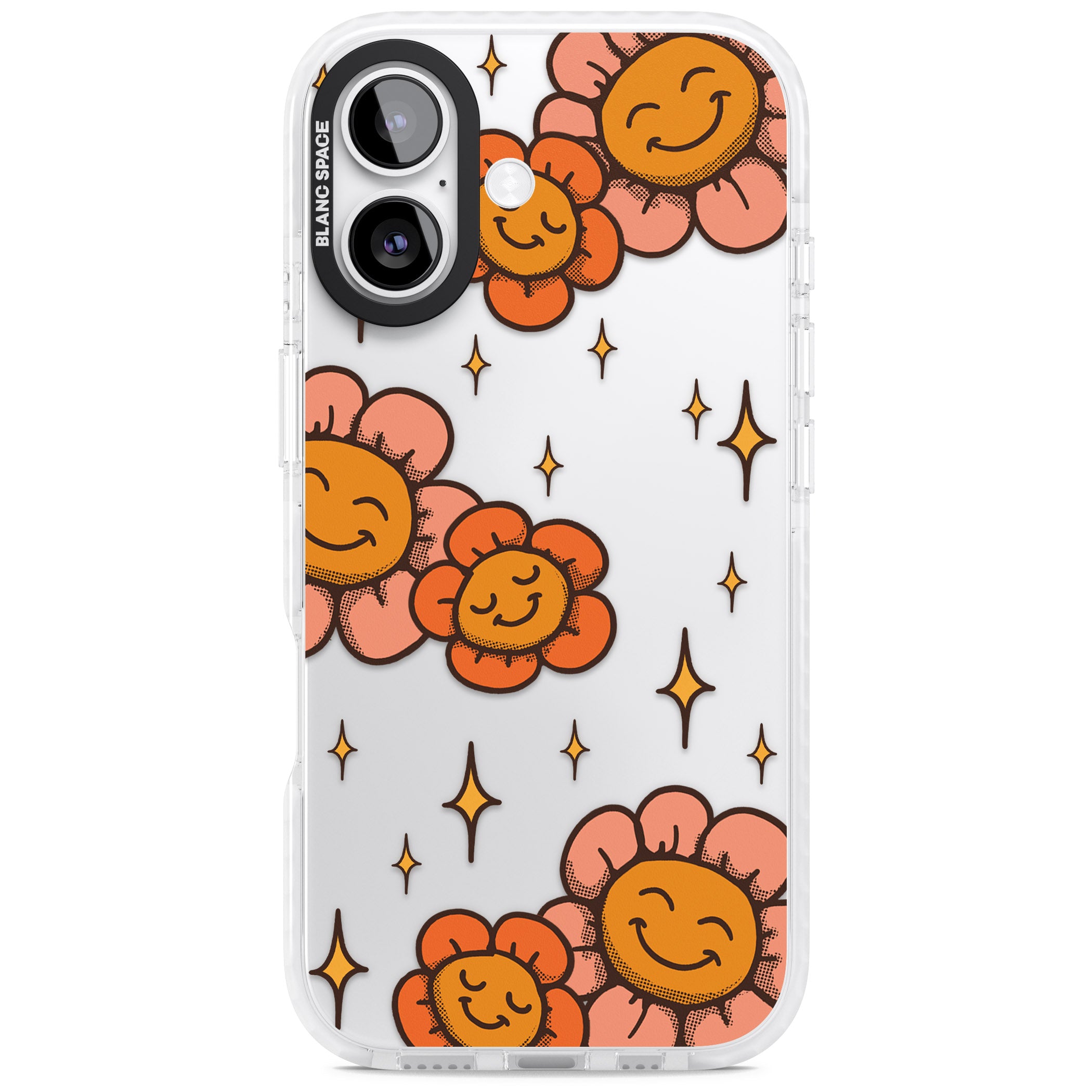 Mellow Flowers iPhone 17 Impact Clear Phone Case