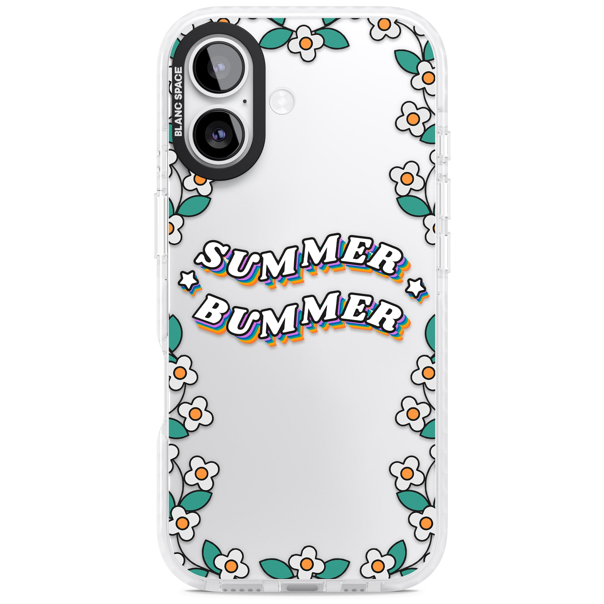 Summer Bummer iPhone 17 Impact Clear Phone Case