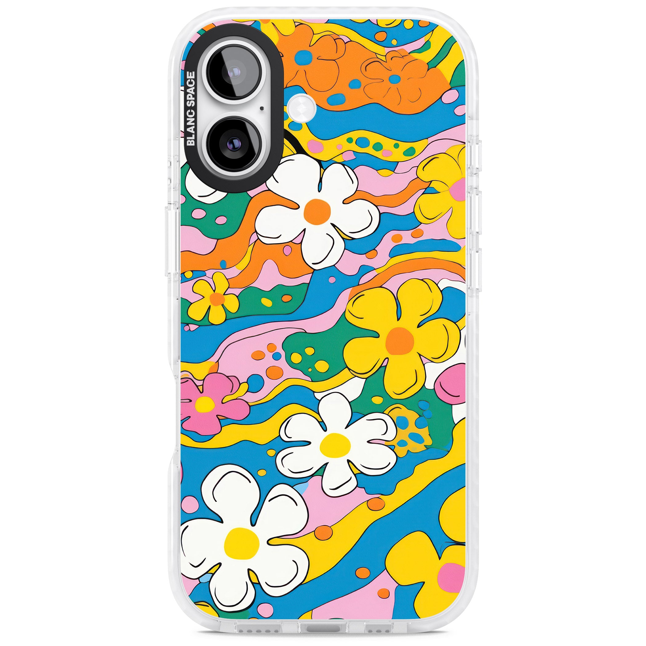 Vibrant Bloom iPhone 17 Impact Clear Phone Case