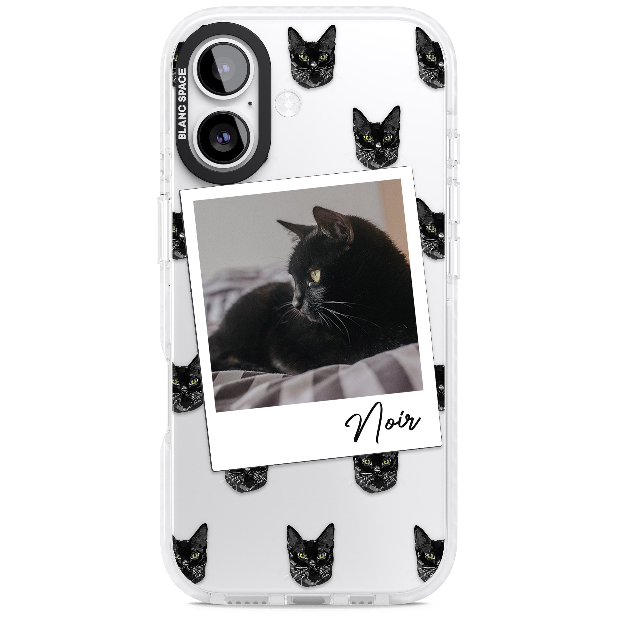 Personalised Bombay Cat Photo iPhone 17 Impact Clear Phone Case