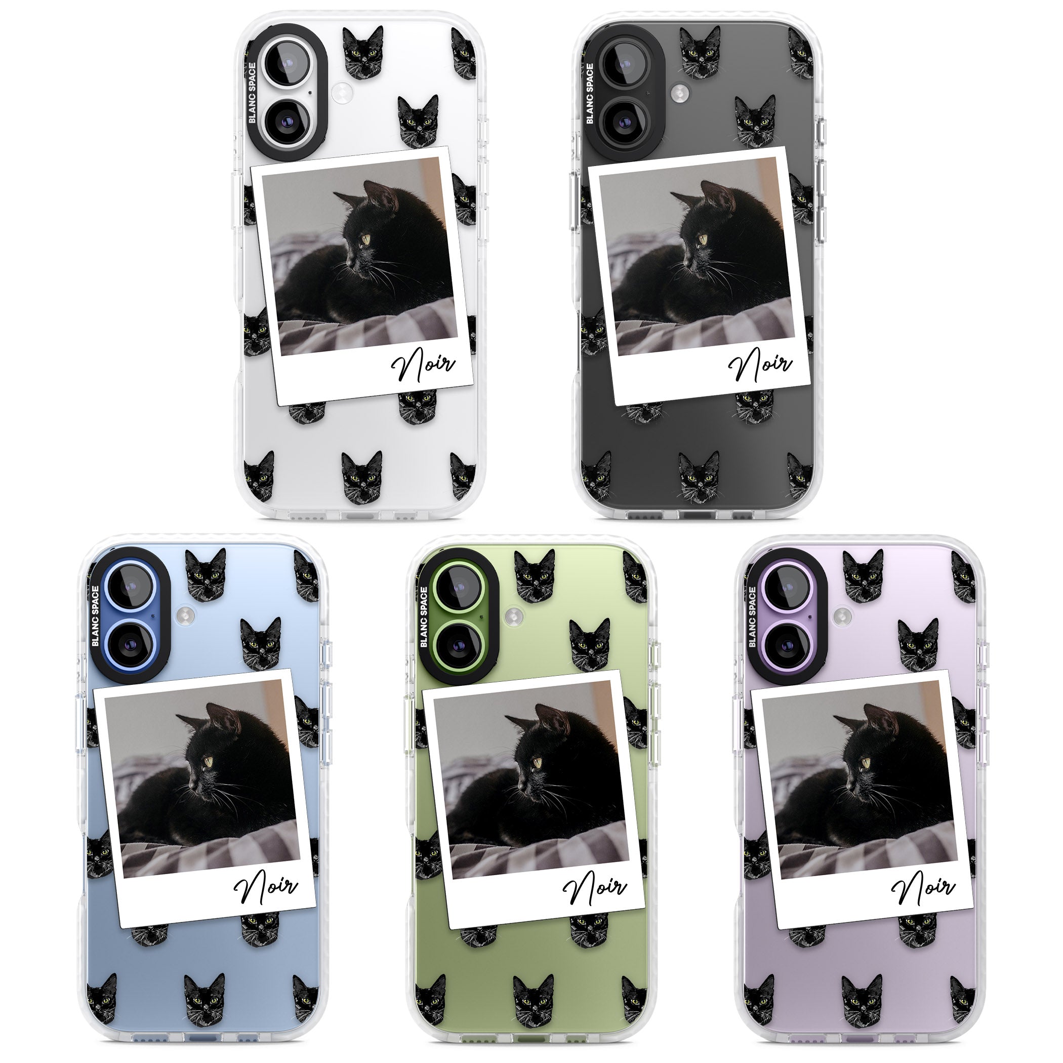 Personalised Bombay Cat Photo iPhone 17 Impact Clear Phone Case APT Impact Protection