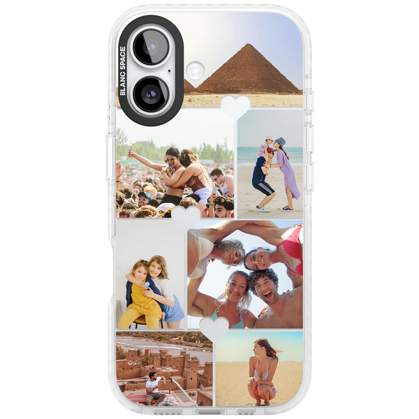 Personalised Heart Photo Grid