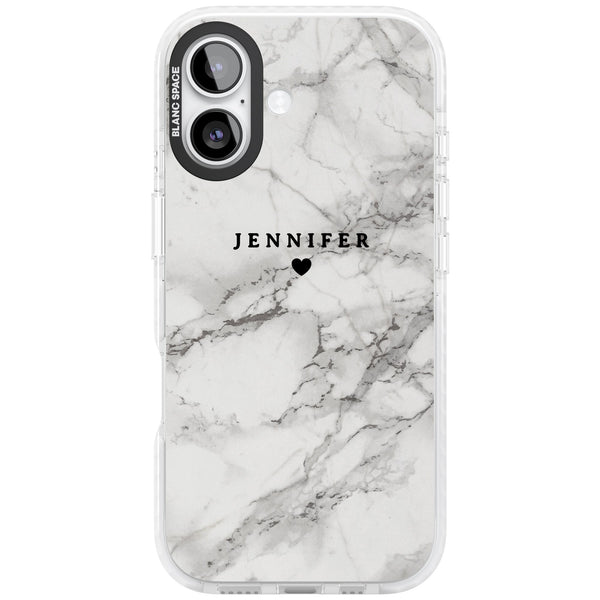 Personalised Classic Grey Marble