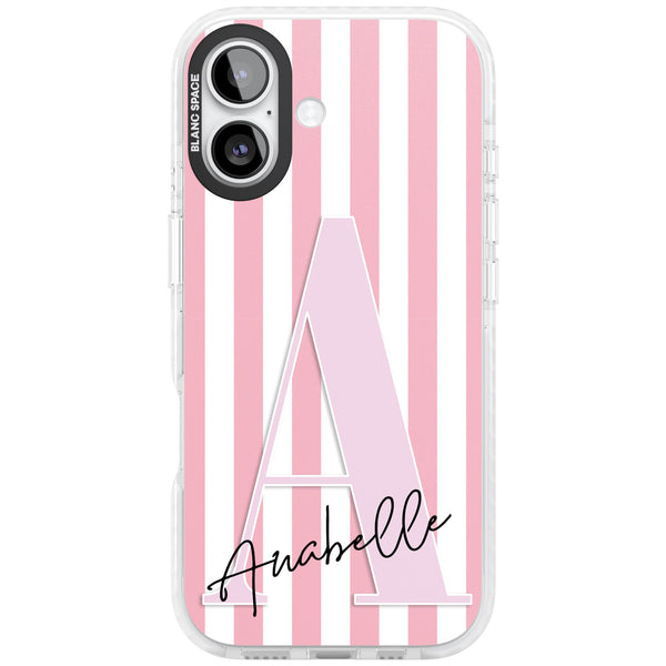 Personalised Soft Pink Stripes