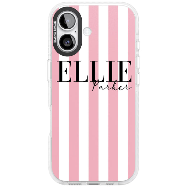 Personalised Pink Stripes