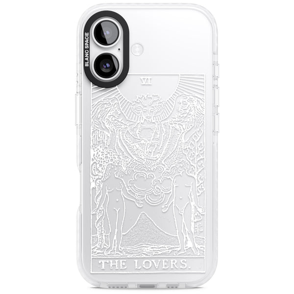 Personalised The Lovers Tarot Card (White)