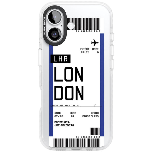 Personalised London Boarding Pass