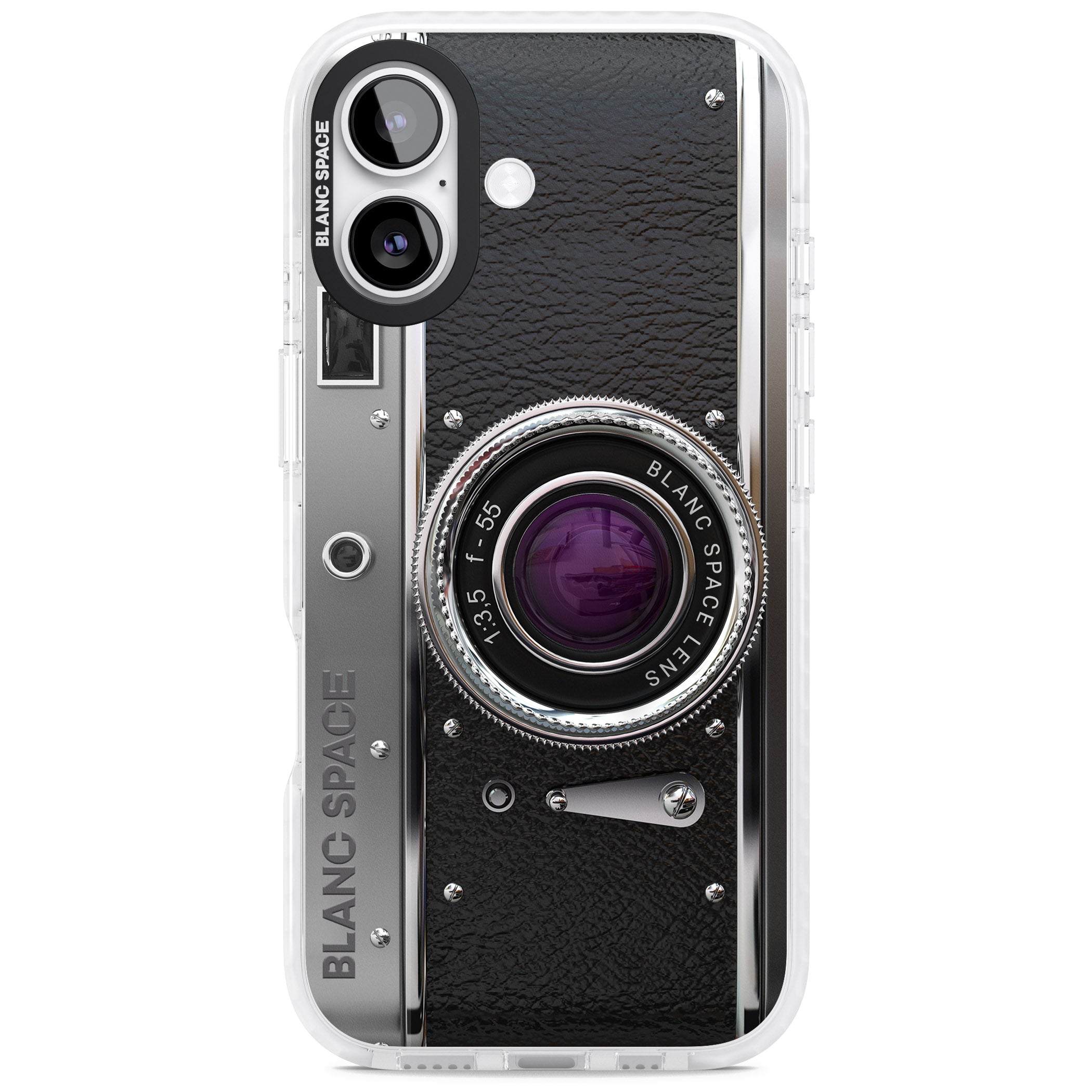 Vintage Retro Classic Camera iPhone 17 Impact Clear Phone Case