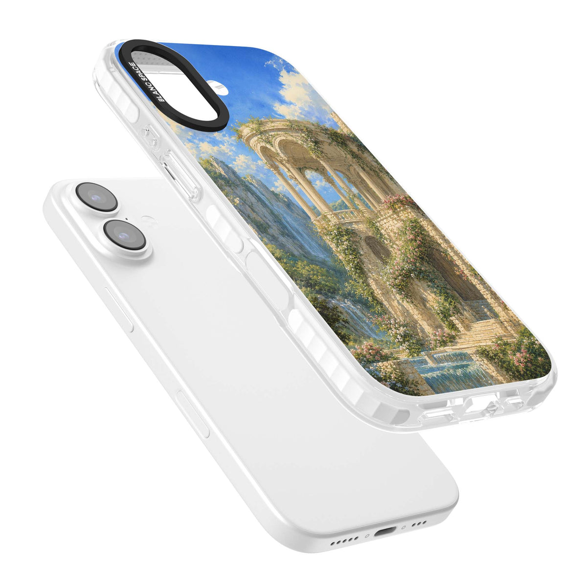 Palace Pavilion fairycore iPhone case | Black Impact case for iPhone 17