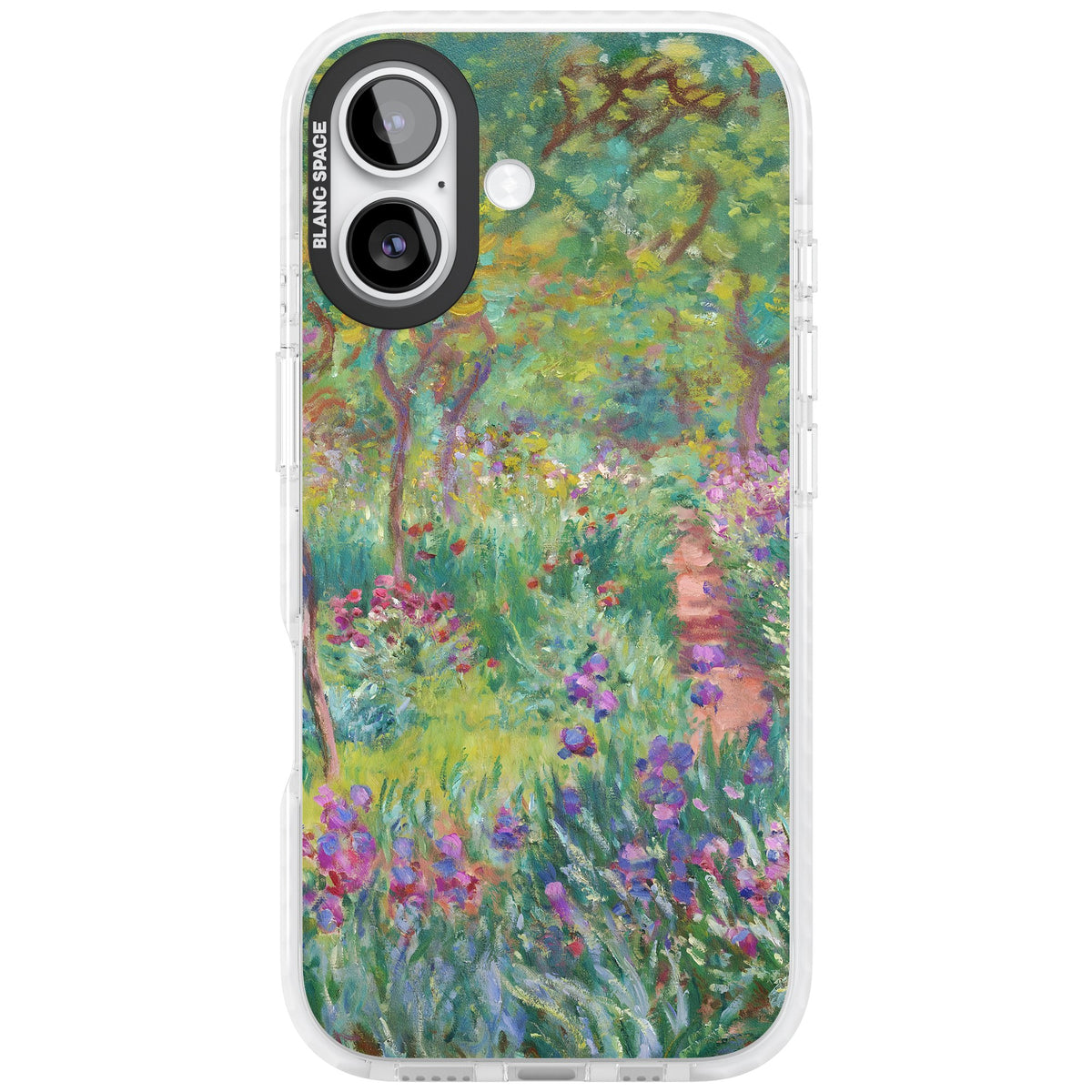 Garden in Giverny iPhone 16 / iPhone 16 Plus / iPhone 17 Impact Clear Phone Case front