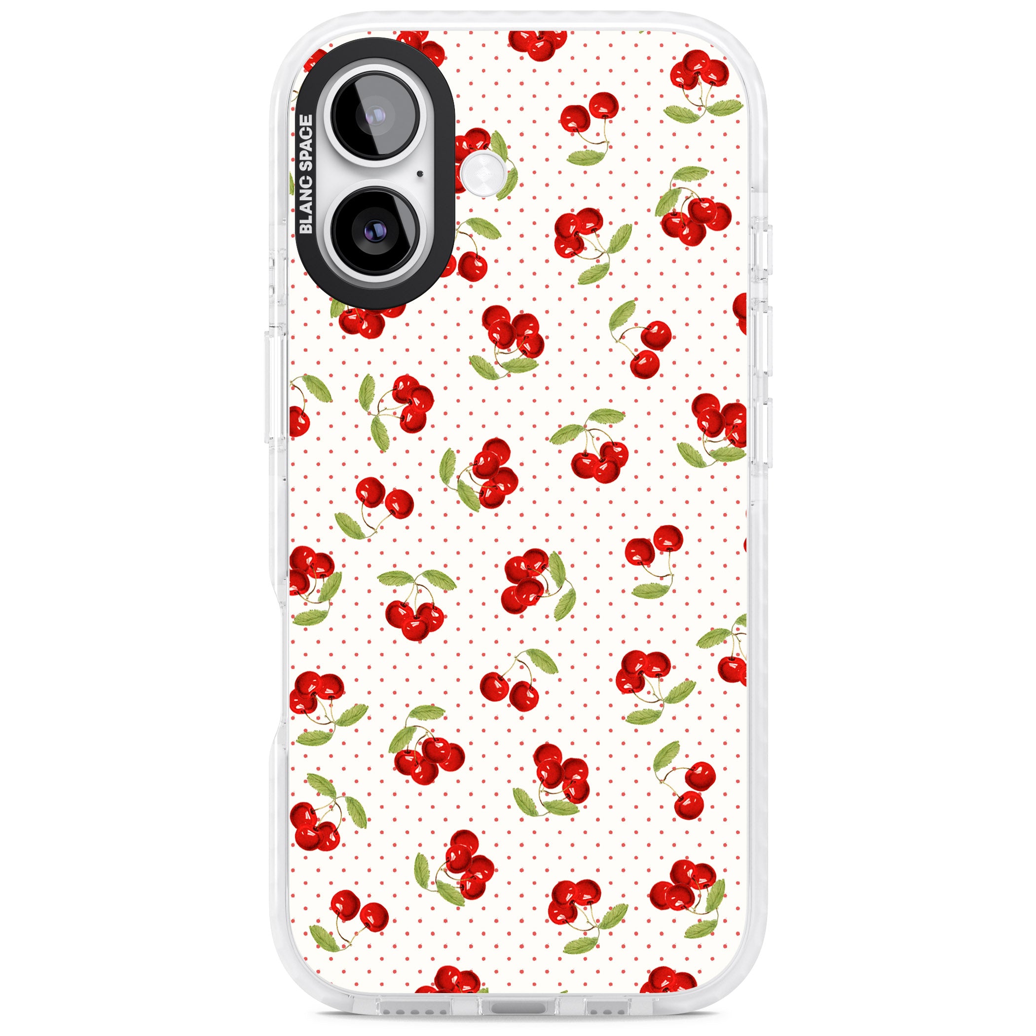 Cherry Picking iPhone 17 Impact Clear Phone Case