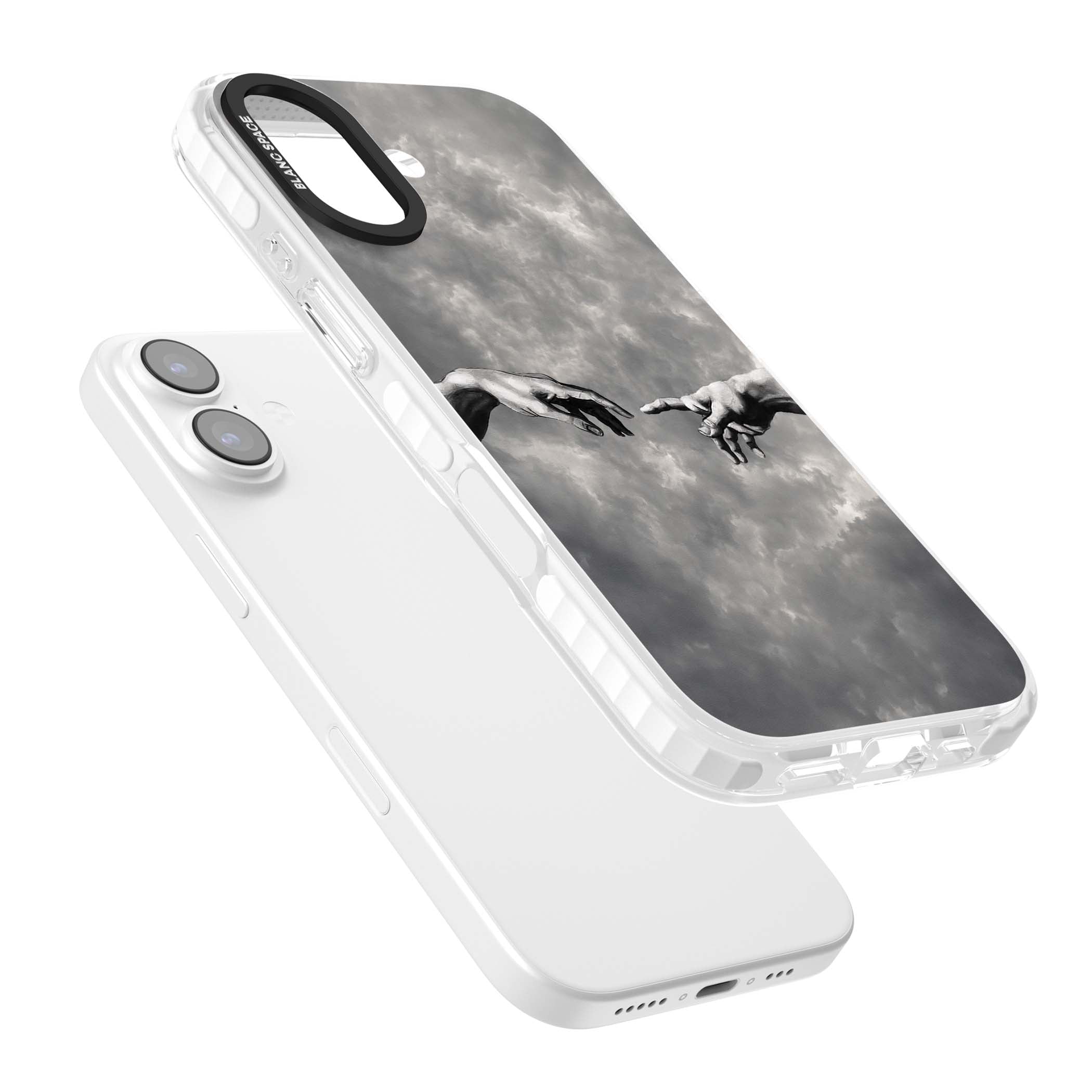 Creation art iPhone case | Black Impact case for iPhone 17