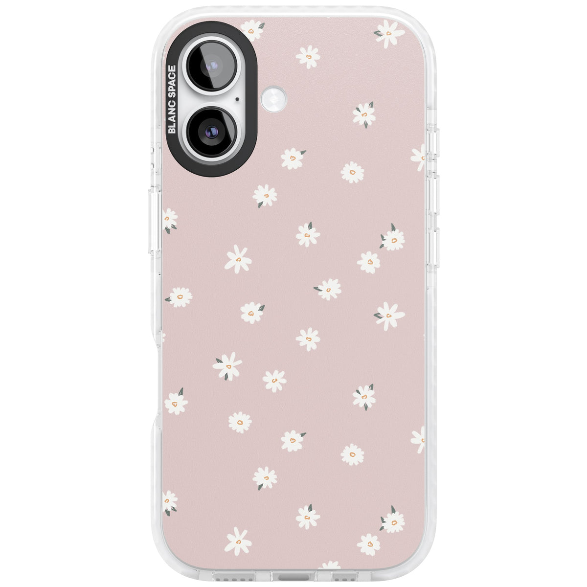 Rosewater Fields iPhone 16 / iPhone 16 Plus / iPhone 17 Impact Clear Phone Case front