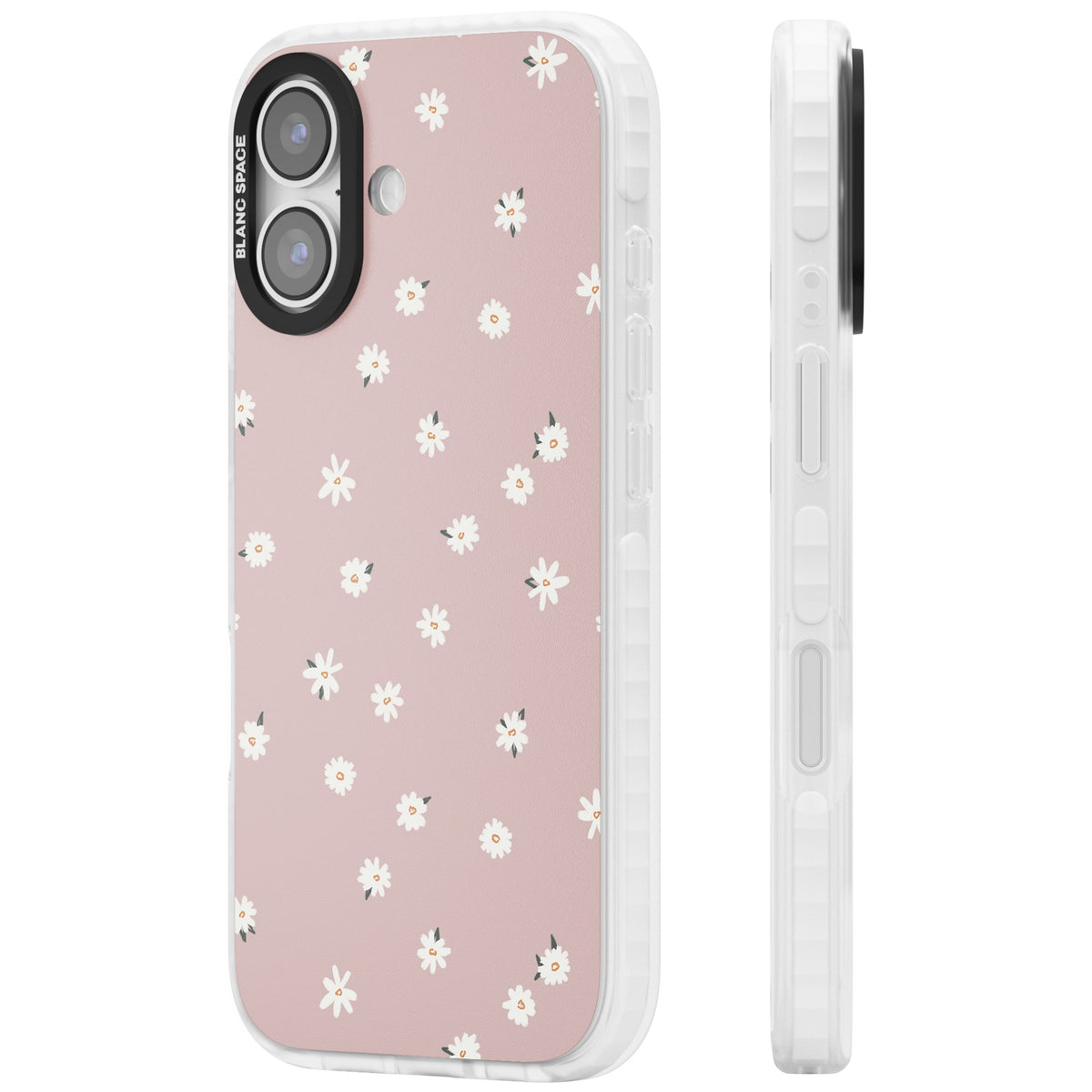 Rosewater Fields iPhone 16 / iPhone 16 Plus / iPhone 17 Impact Clear Phone Case side
