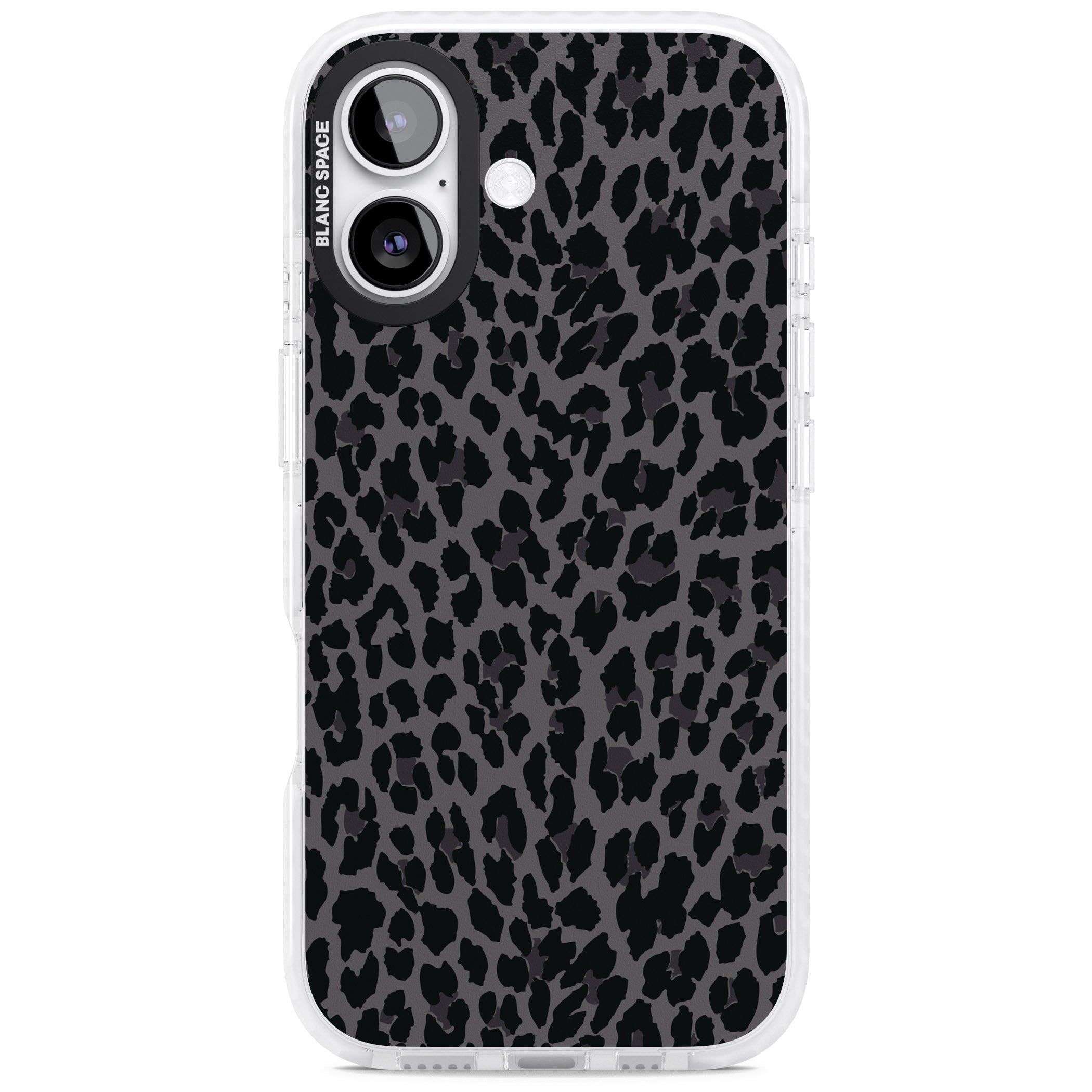 Dark Animal Print iPhone 17 Impact Clear Phone Case