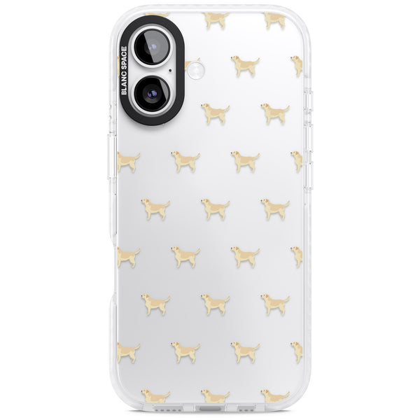 Tan Labrador Dog Pattern