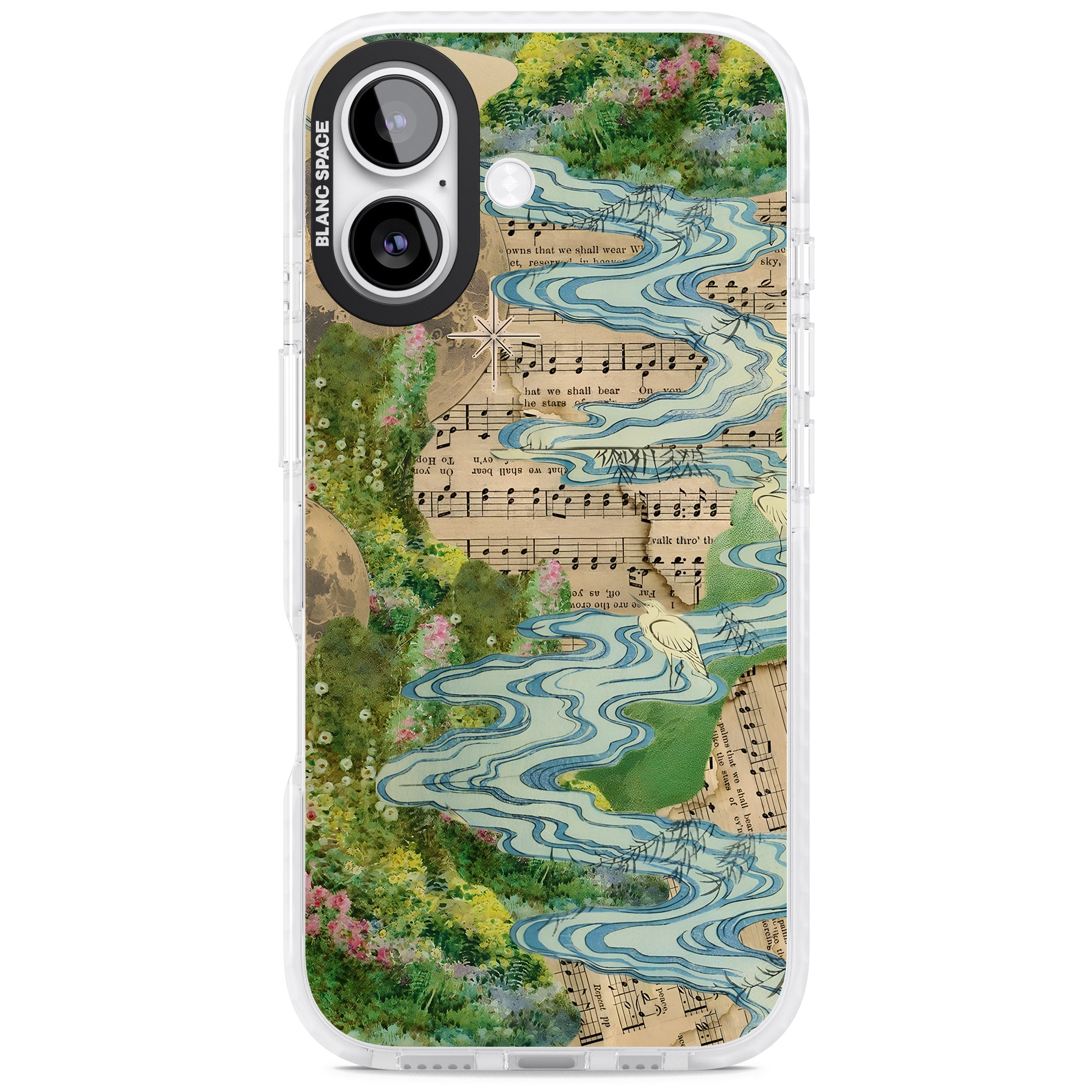 Musical River iPhone 17 Impact Clear Phone Case