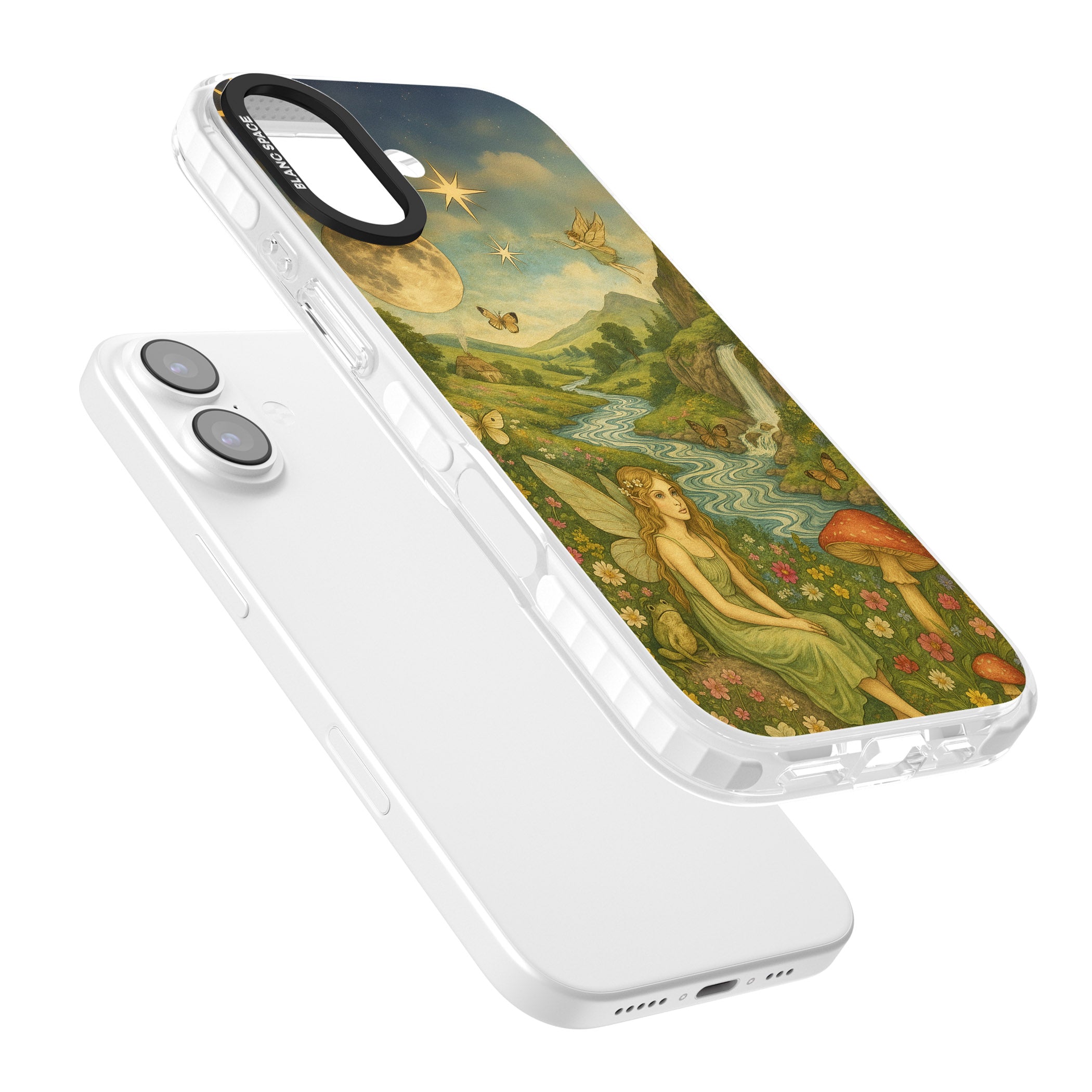 Nature Fairy iPhone 17 Impact Clear Phone Case Colours