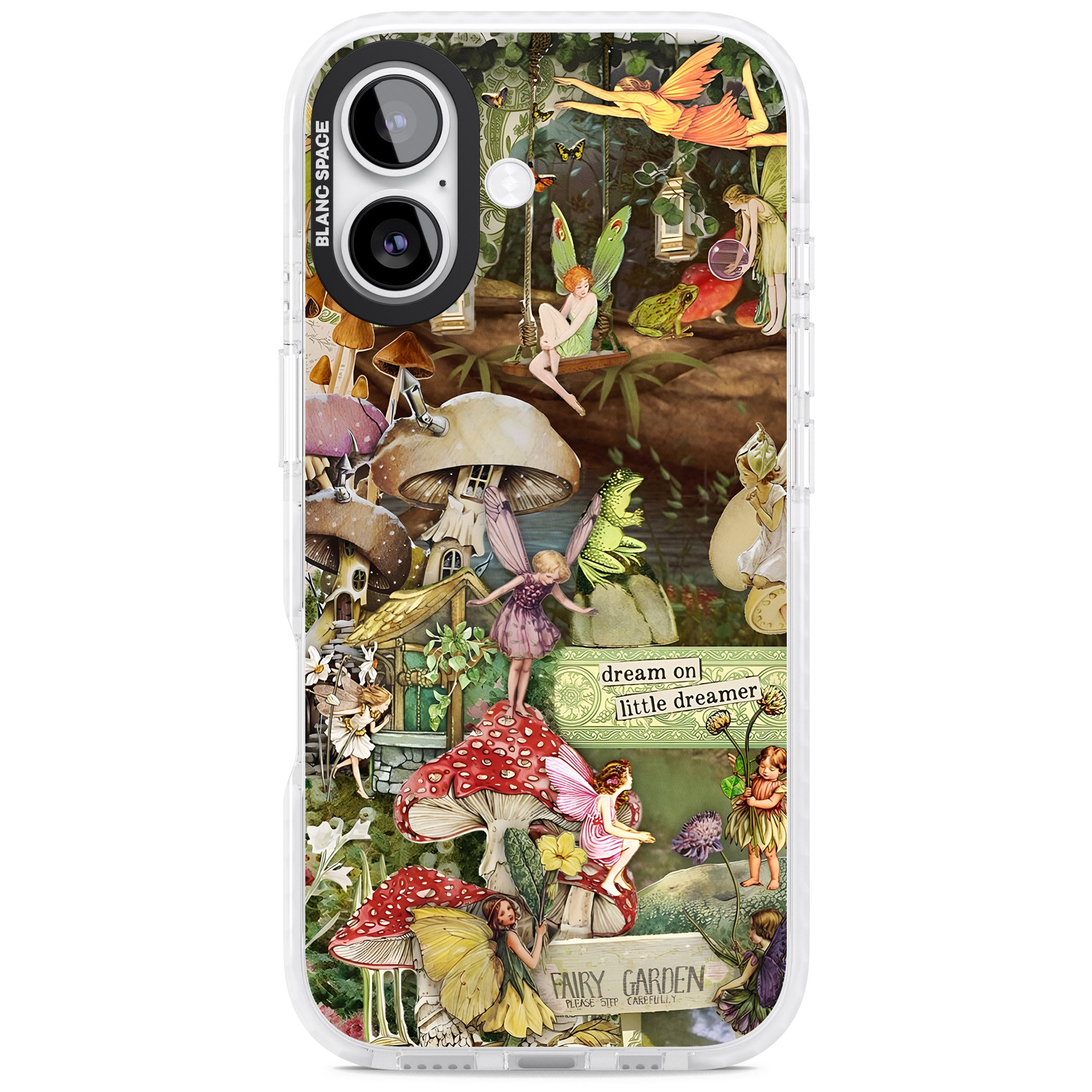 Dreamy Garden iPhone 17 Impact Clear Phone Case