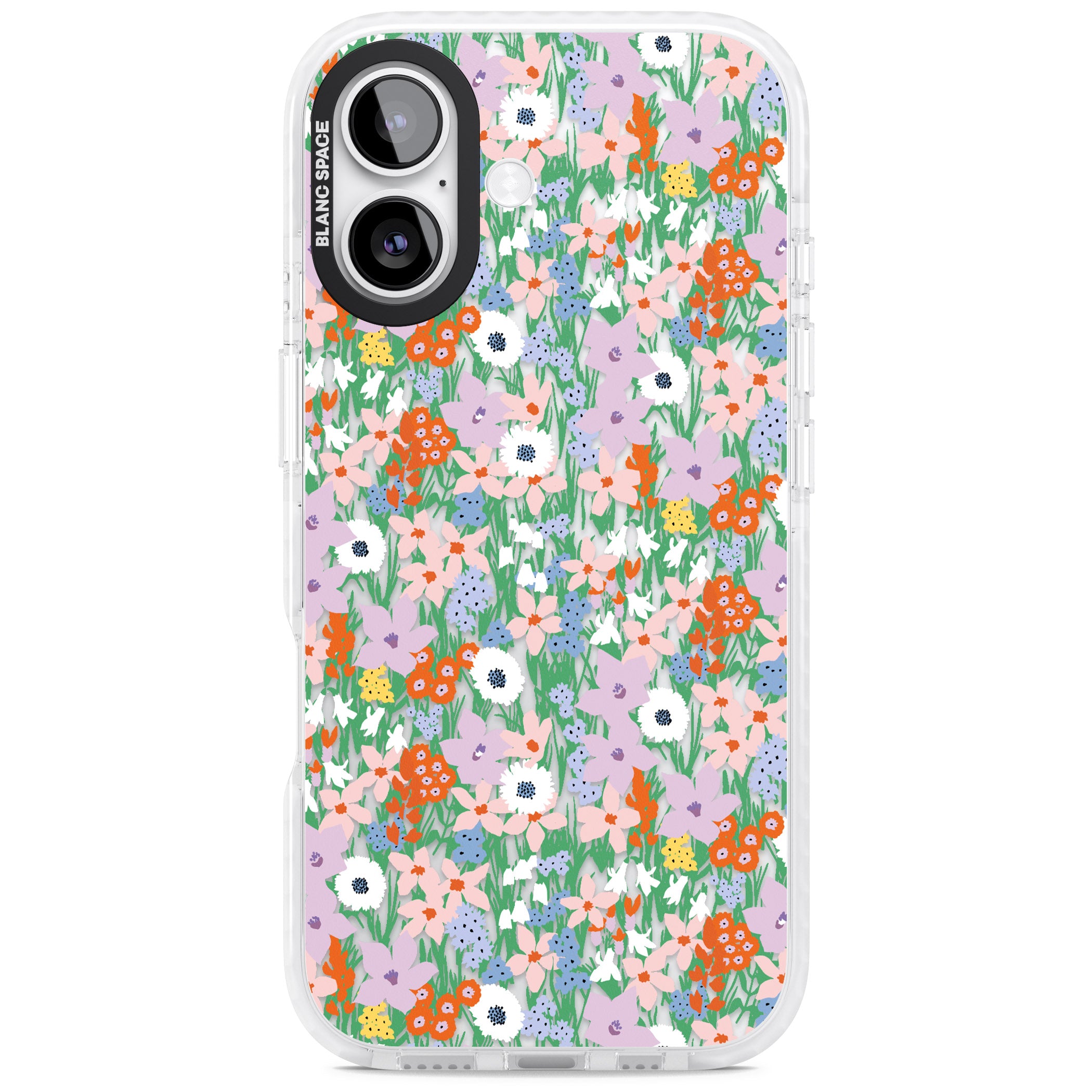 Floral Bloom Jazzy iPhone 17 Impact Clear Phone Case